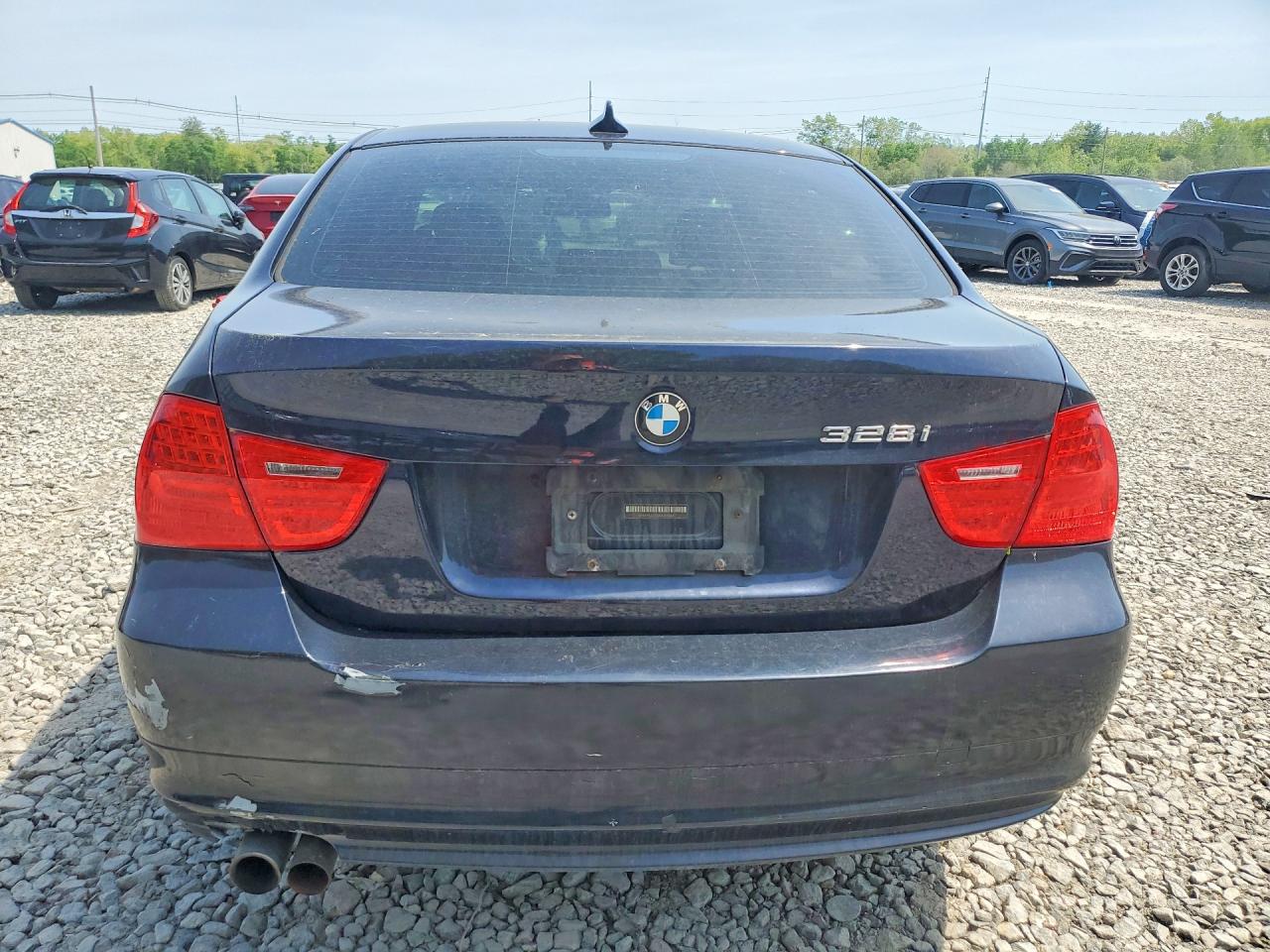 2010 Bmw 328 Xi Sulev Blue vin: WBAPK5C51AA653684