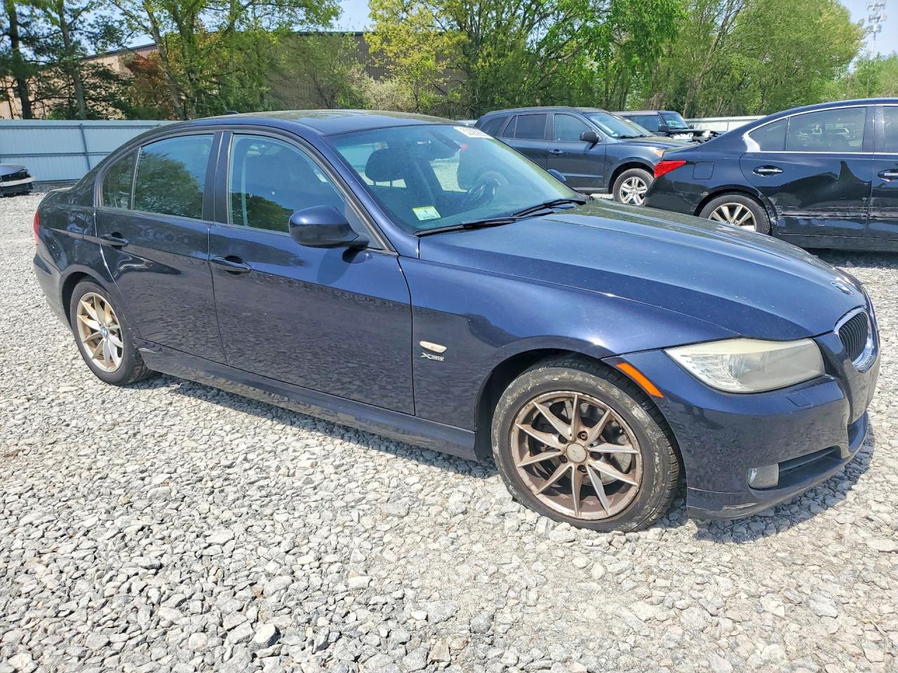 2010 Bmw 328 Xi Sulev Blue vin: WBAPK5C51AA653684
