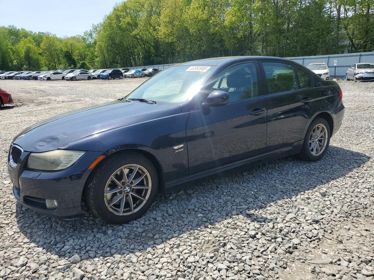 2010 Bmw 328 Xi Sulev Blue vin: WBAPK5C51AA653684