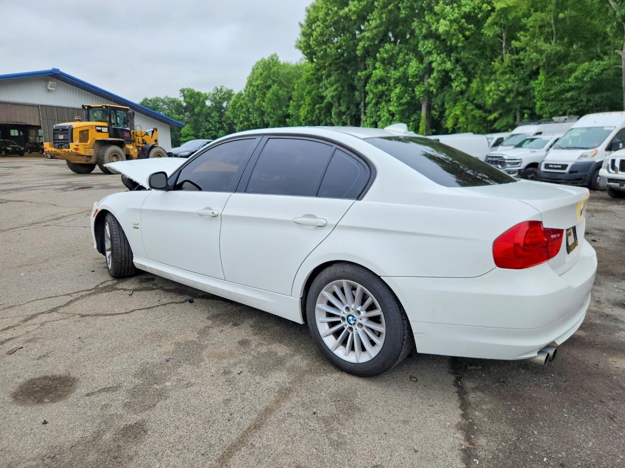 2011 Bmw 328 Xi Sulev White vin: WBAPK5C51BA994827