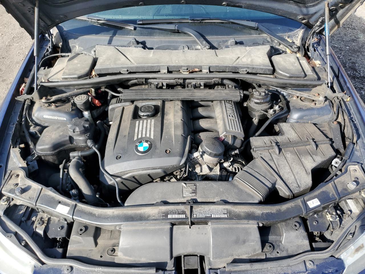 2011 Bmw 328 Xi Sulev Синий vin: WBAPK5C51BF123509