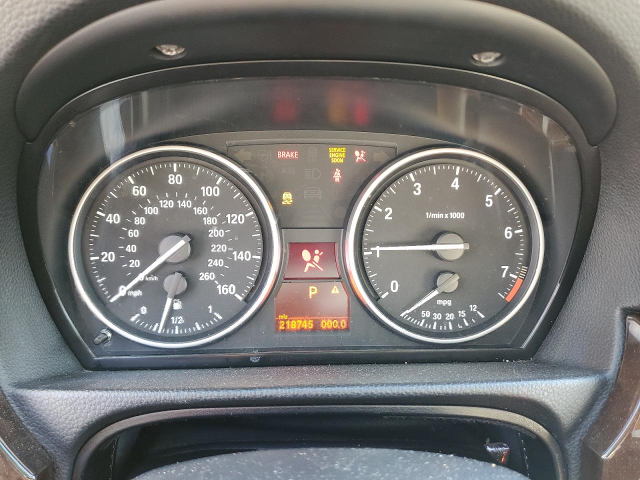 2011 Bmw 328 Xi Sulev Синий vin: WBAPK5C51BF123509
