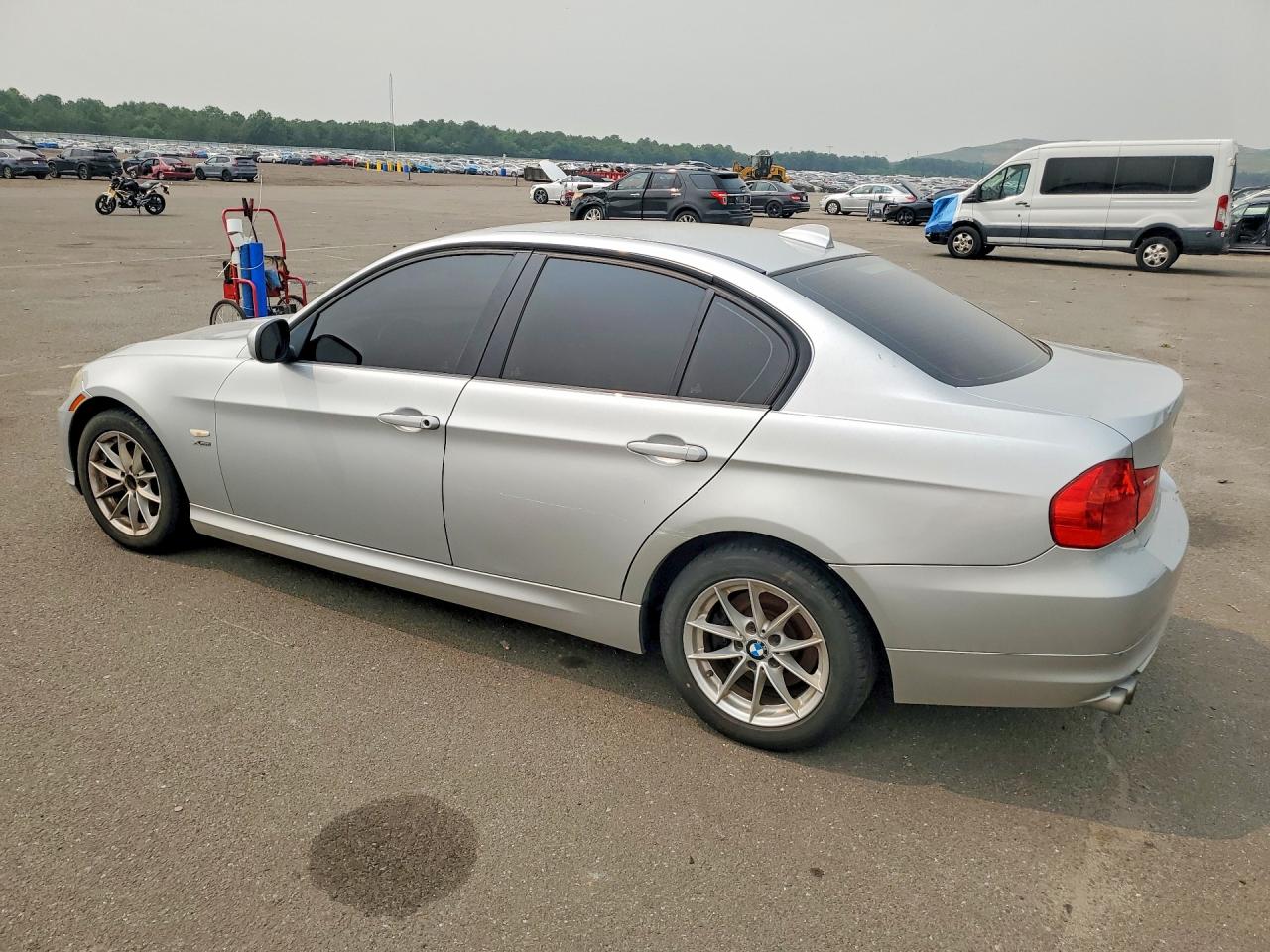 2010 Bmw 328 Xi Sulev Gray vin: WBAPK5C52AA810607