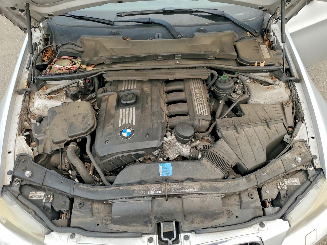 2010 Bmw 328 Xi Sulev Gray vin: WBAPK5C52AA810607