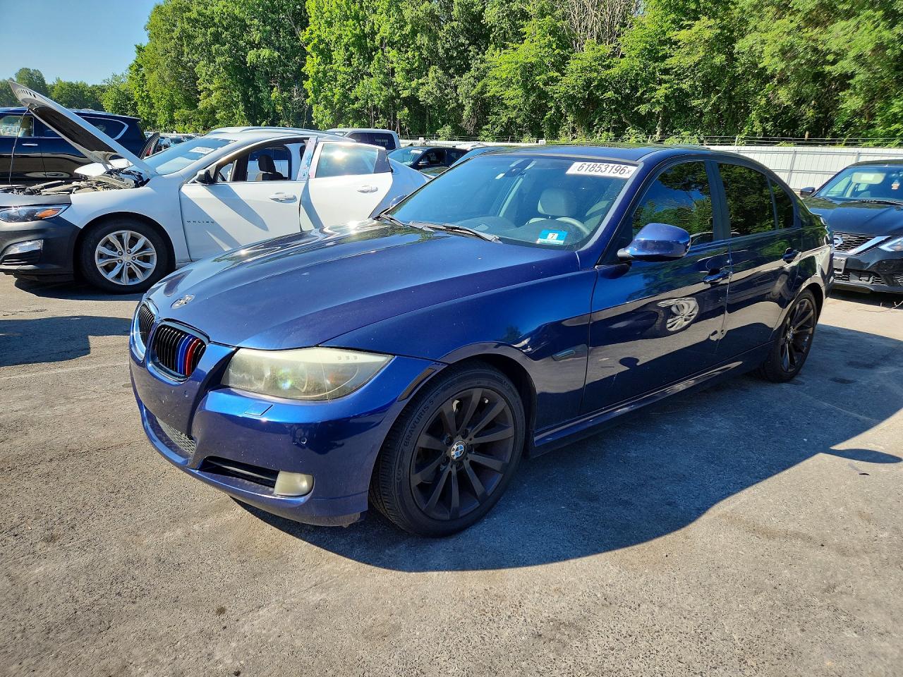 2011 Bmw 328 Xi Sulev Blue vin: WBAPK5C52BA660502