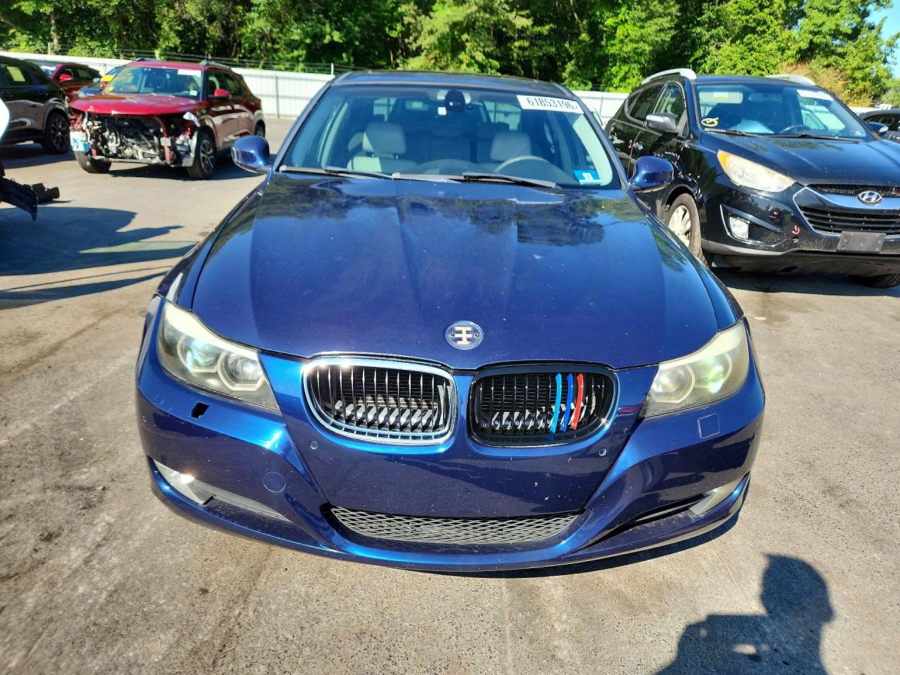 2011 Bmw 328 Xi Sulev Blue vin: WBAPK5C52BA660502