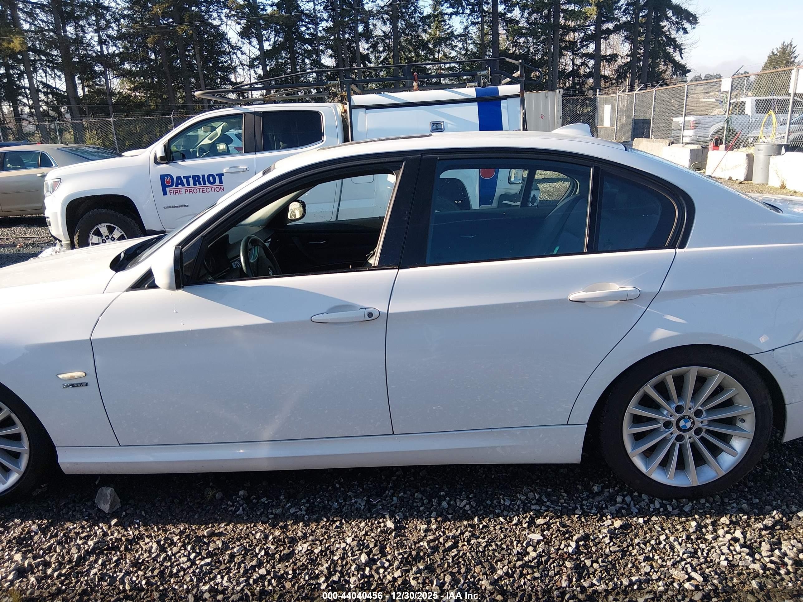 2011 Bmw 328i Xdrive White vin: WBAPK5C52BA811130