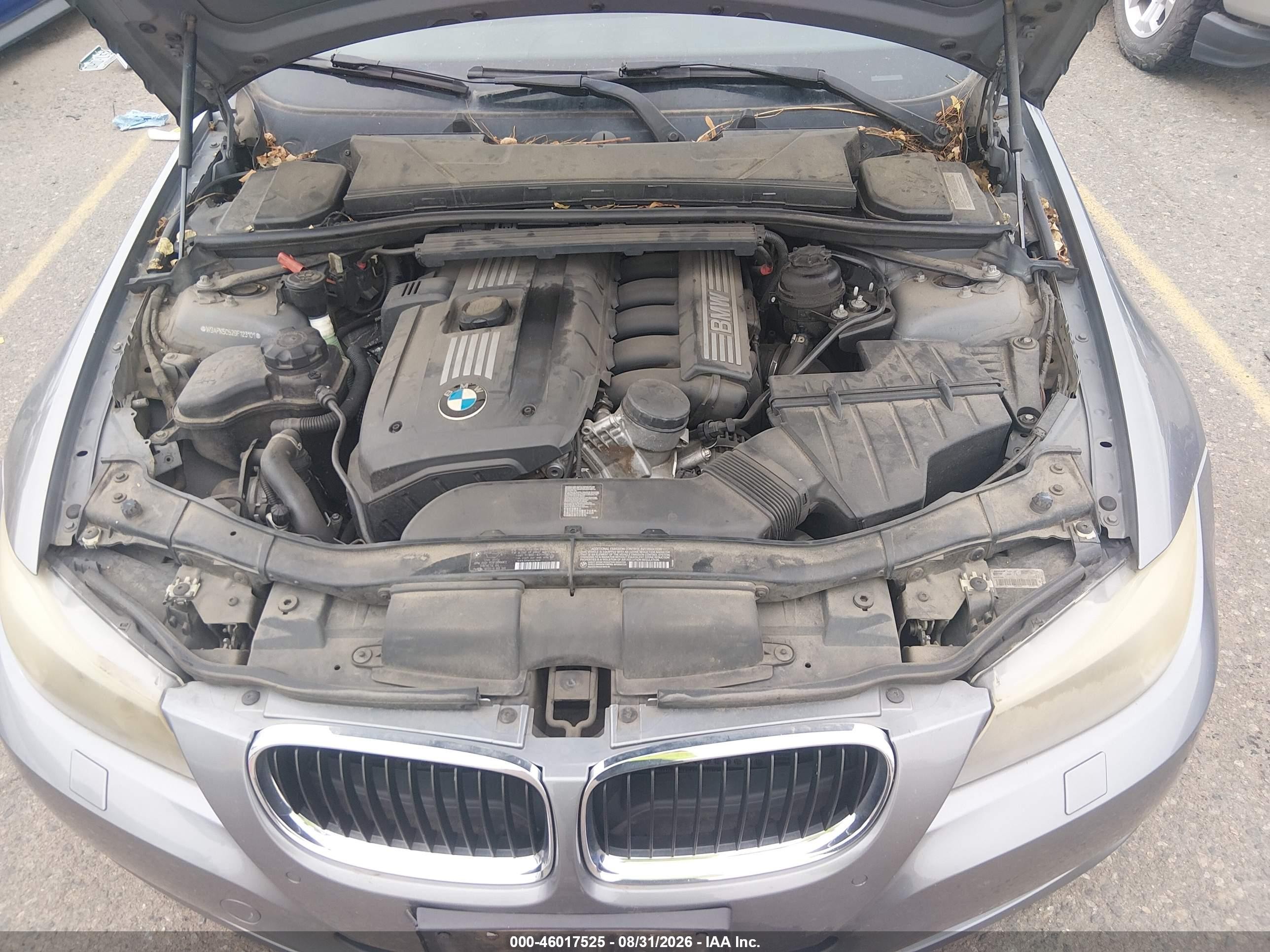 2011 Bmw 328i Xdrive Gray vin: WBAPK5C52BF123101