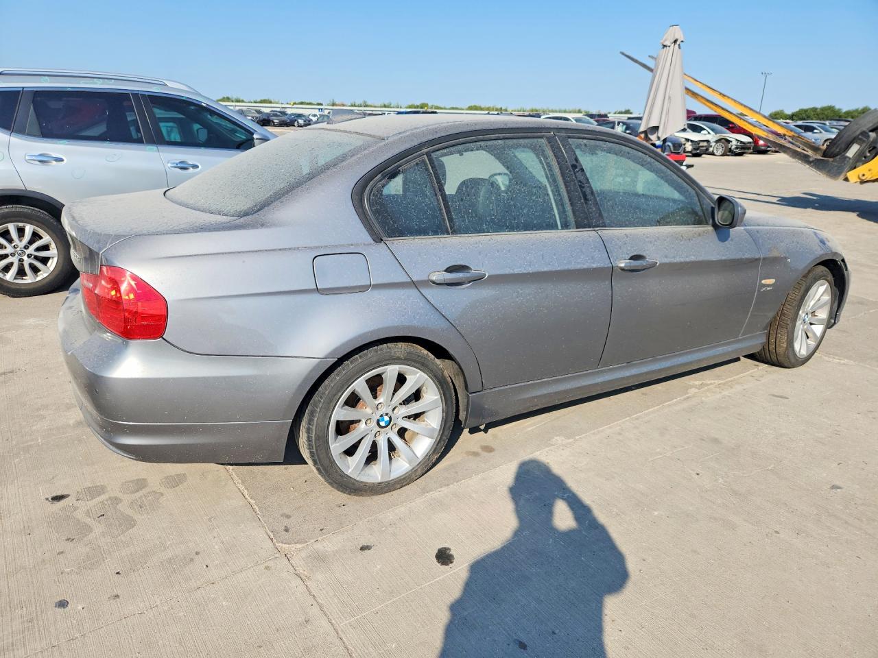 2011 Bmw 328 Xi Sulev Gray vin: WBAPK5C52BF123454