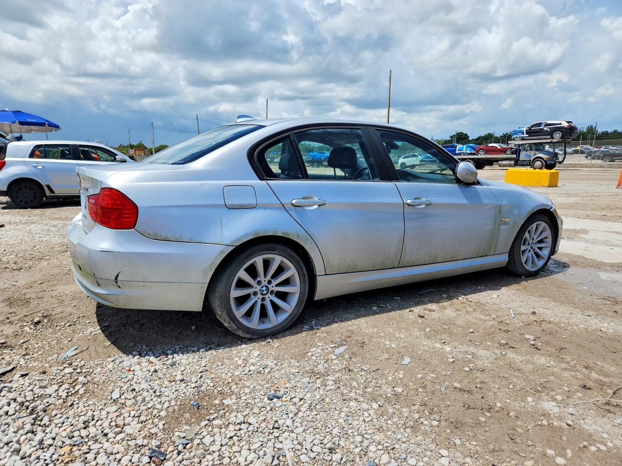 2011 Bmw 328 Xi Sulev Silver vin: WBAPK5C52BF126659