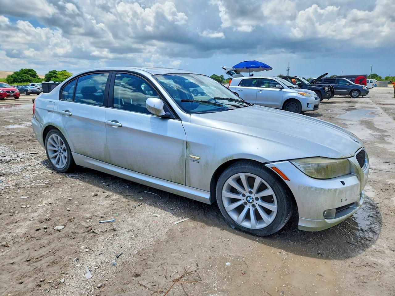 2011 Bmw 328 Xi Sulev Silver vin: WBAPK5C52BF126659