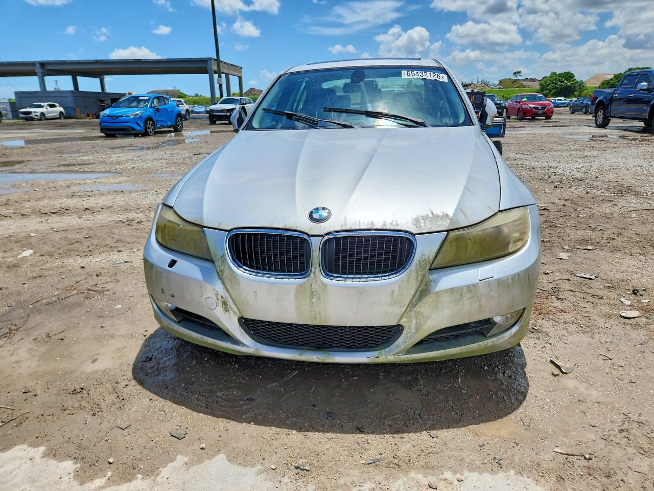 2011 Bmw 328 Xi Sulev Silver vin: WBAPK5C52BF126659