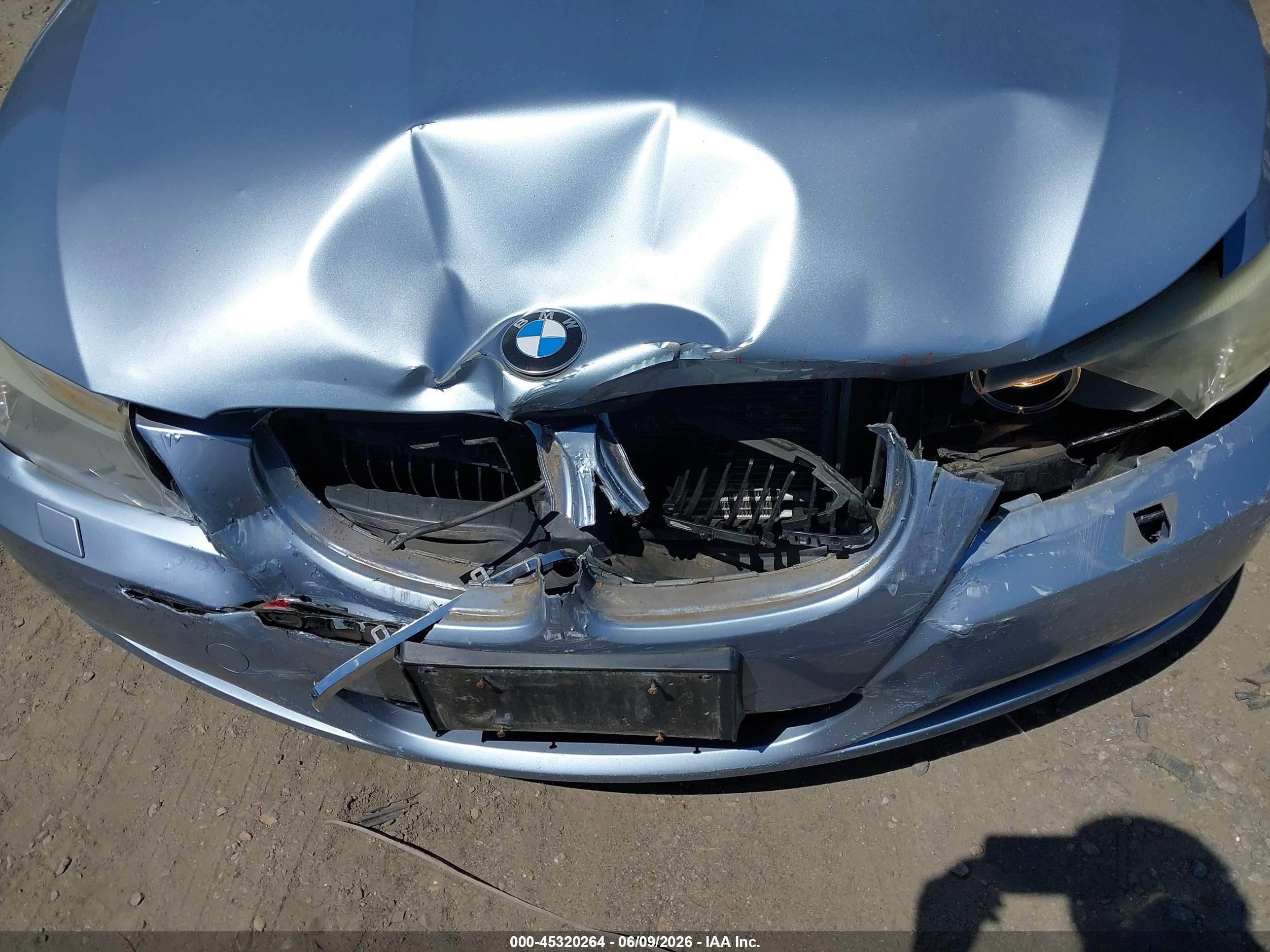 2010 Bmw 328i Xdrive Blue vin: WBAPK5C53AA652956