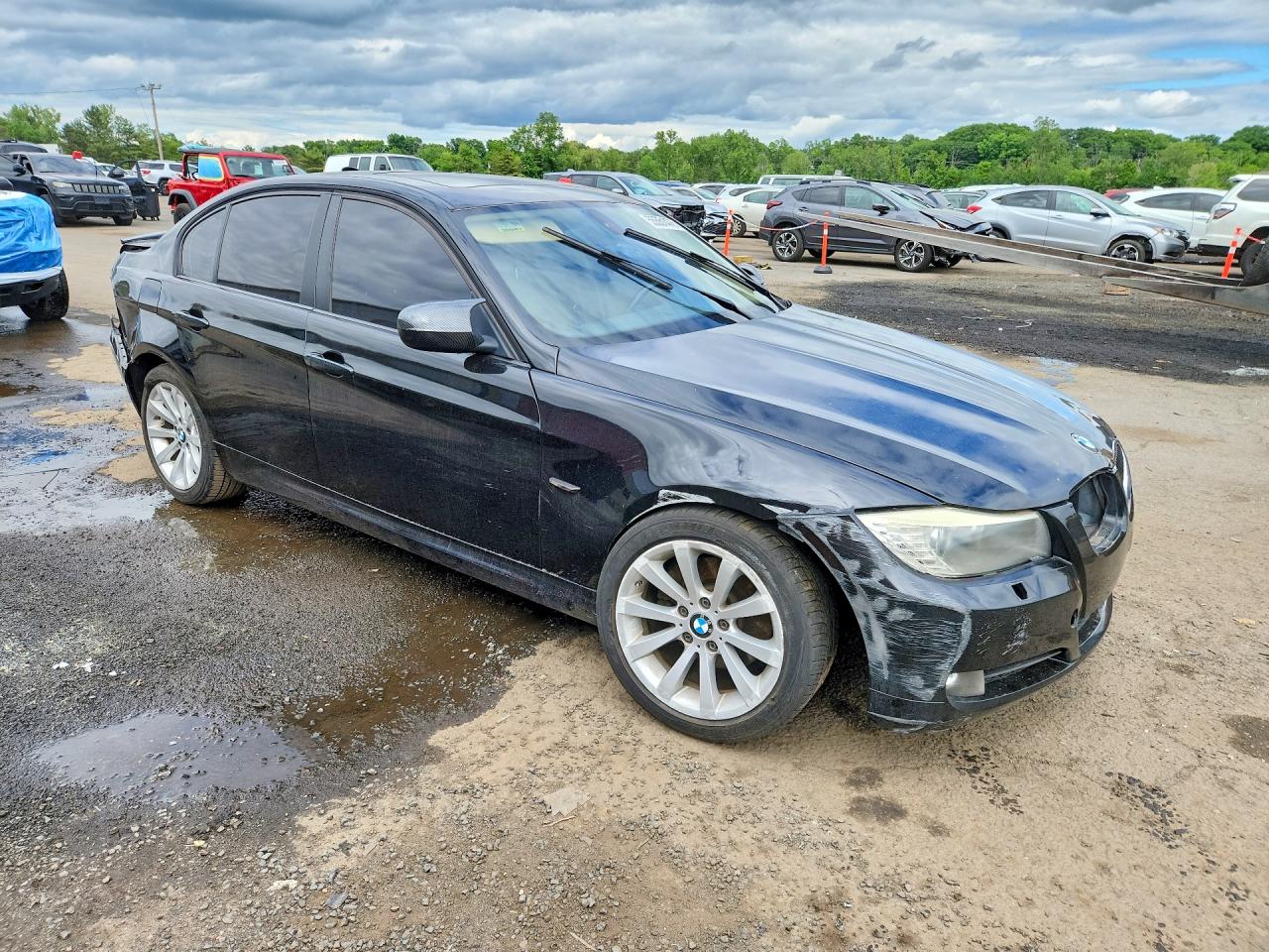 2011 Bmw 328 Xi Sulev Black vin: WBAPK5C53BA659097