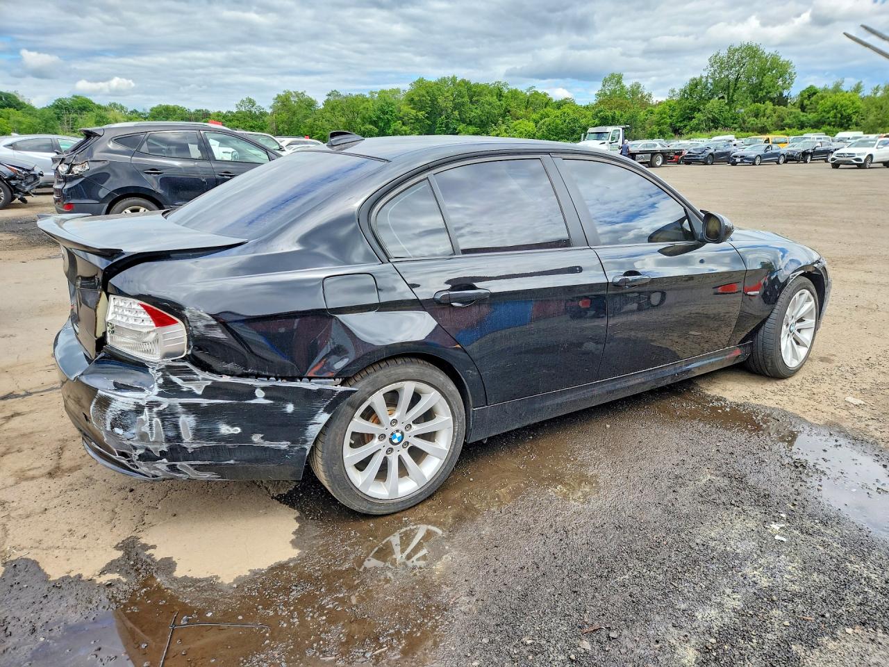 2011 Bmw 328 Xi Sulev Black vin: WBAPK5C53BA659097