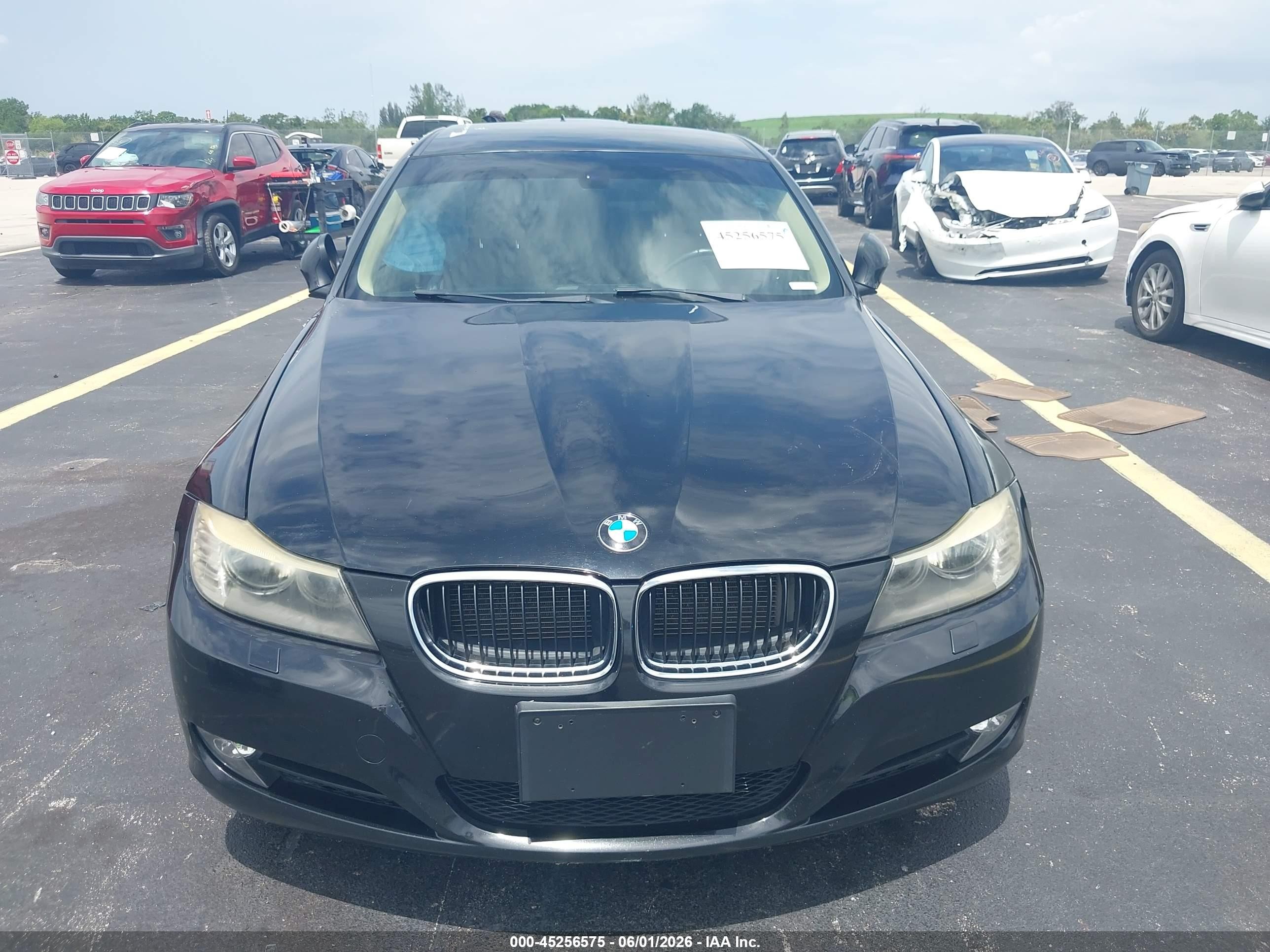 2011 Bmw 328i Xdrive Black vin: WBAPK5C53BA660296