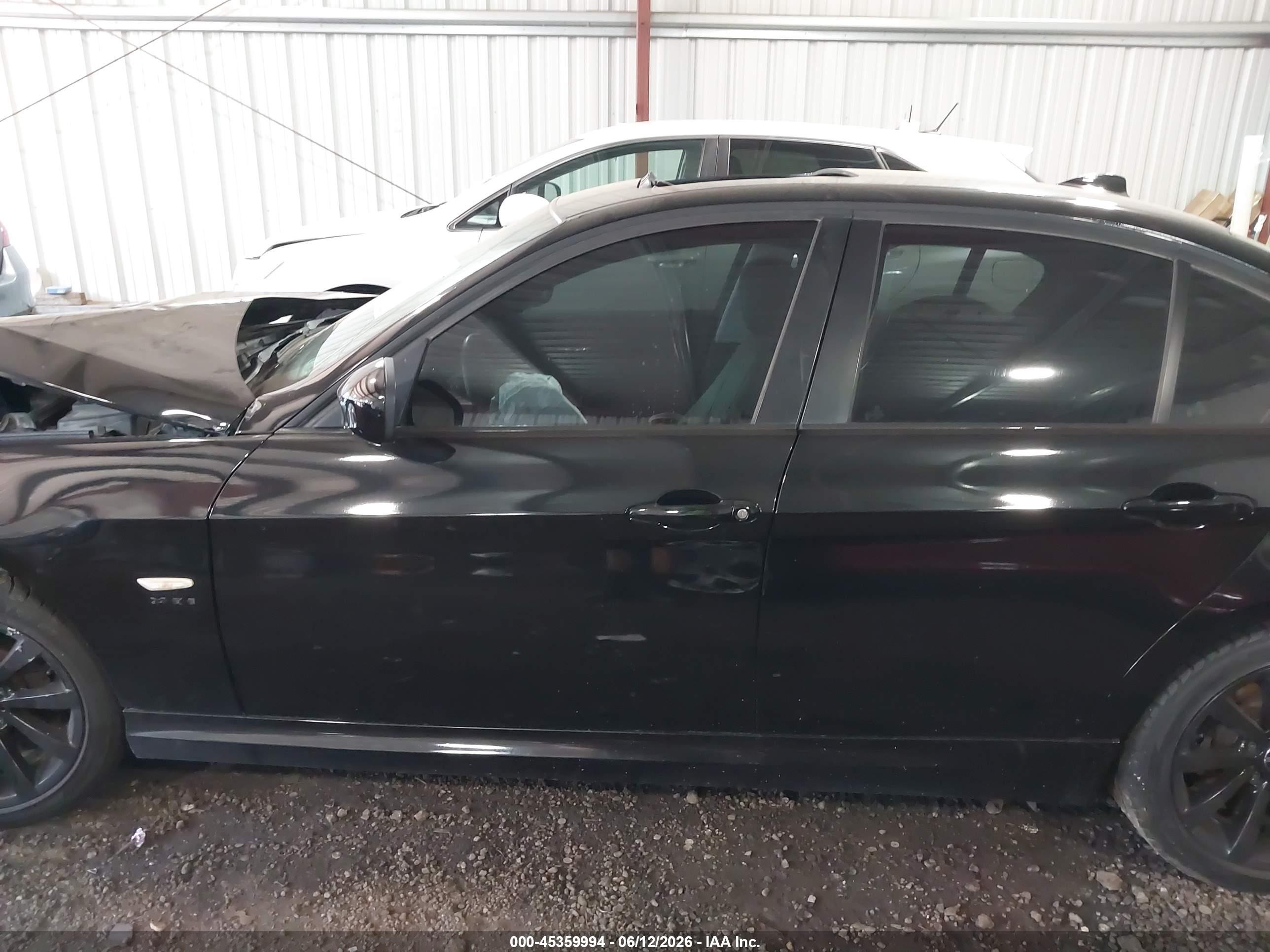 2011 Bmw 328i Xdrive Black vin: WBAPK5C53BA662744
