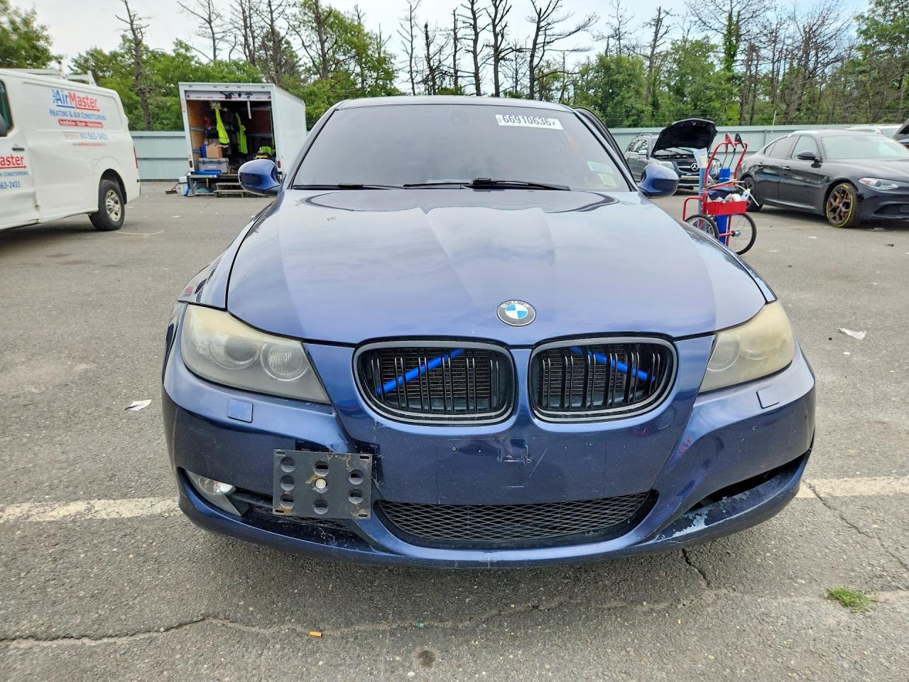2011 Bmw 328 Xi Sulev Blue vin: WBAPK5C53BF121566