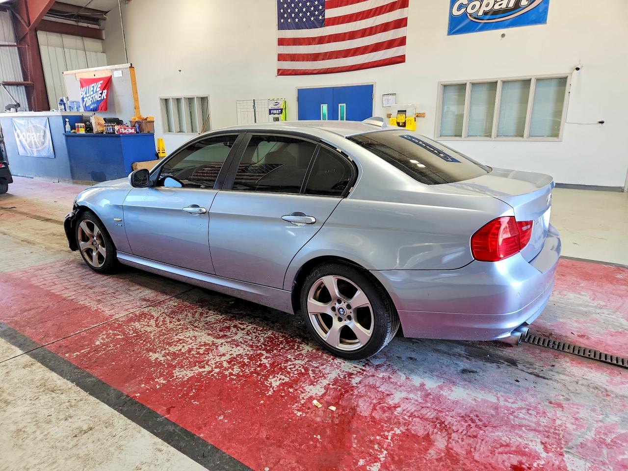 2010 Bmw 328 Xi Sulev Blue vin: WBAPK5C54AA653503