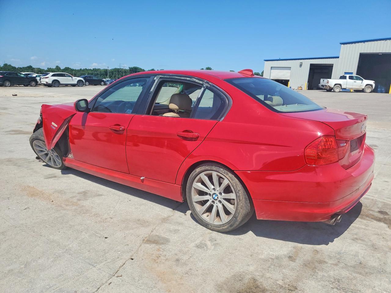 2011 Bmw 328 Xi Sulev Red vin: WBAPK5C54BA658315
