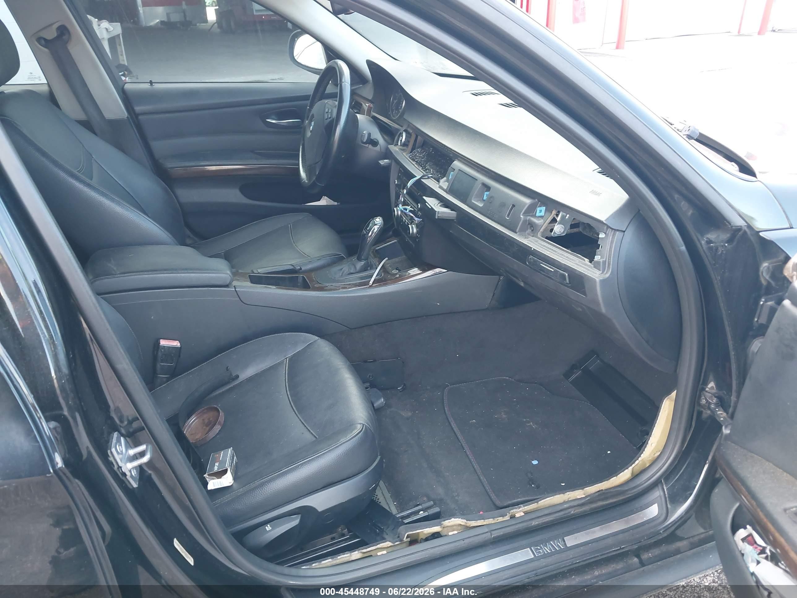 2011 Bmw 328i Xdrive Black vin: WBAPK5C54BA658458