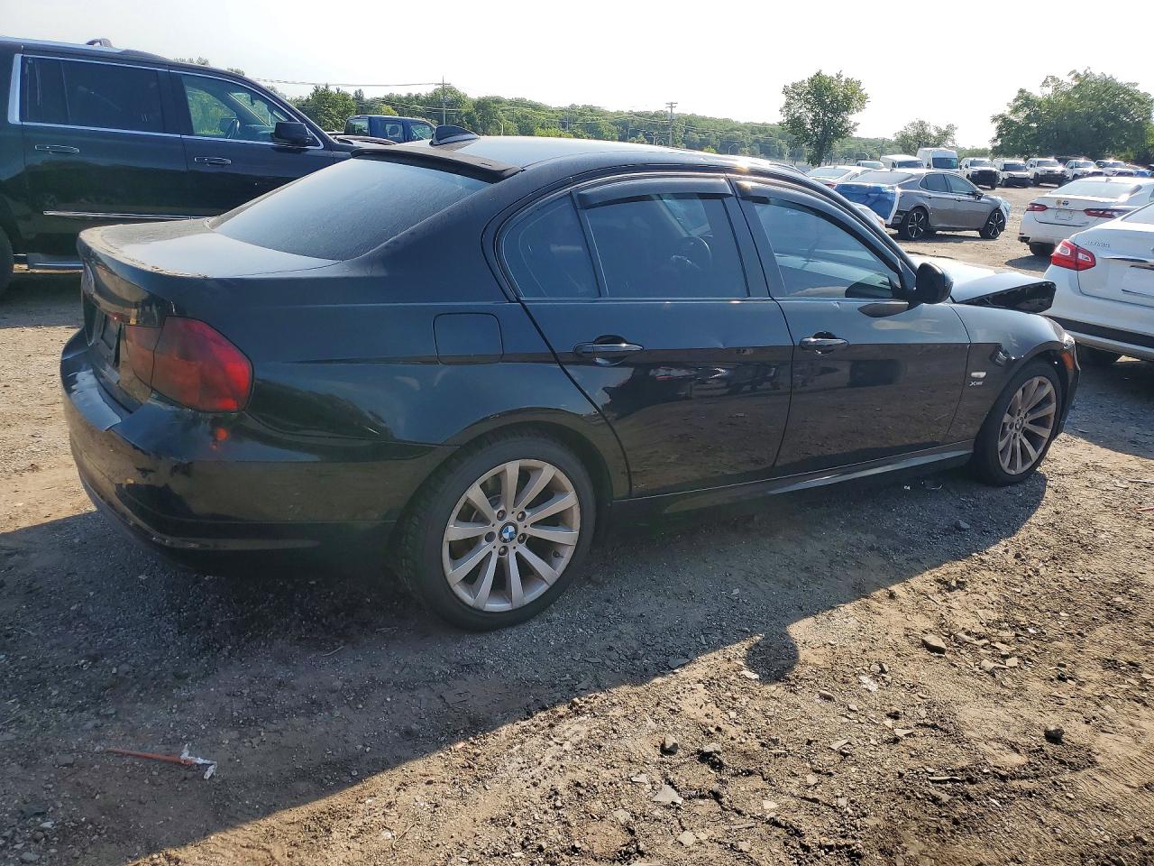 2011 Bmw 328 Xi Sulev Черный vin: WBAPK5C54BA660730