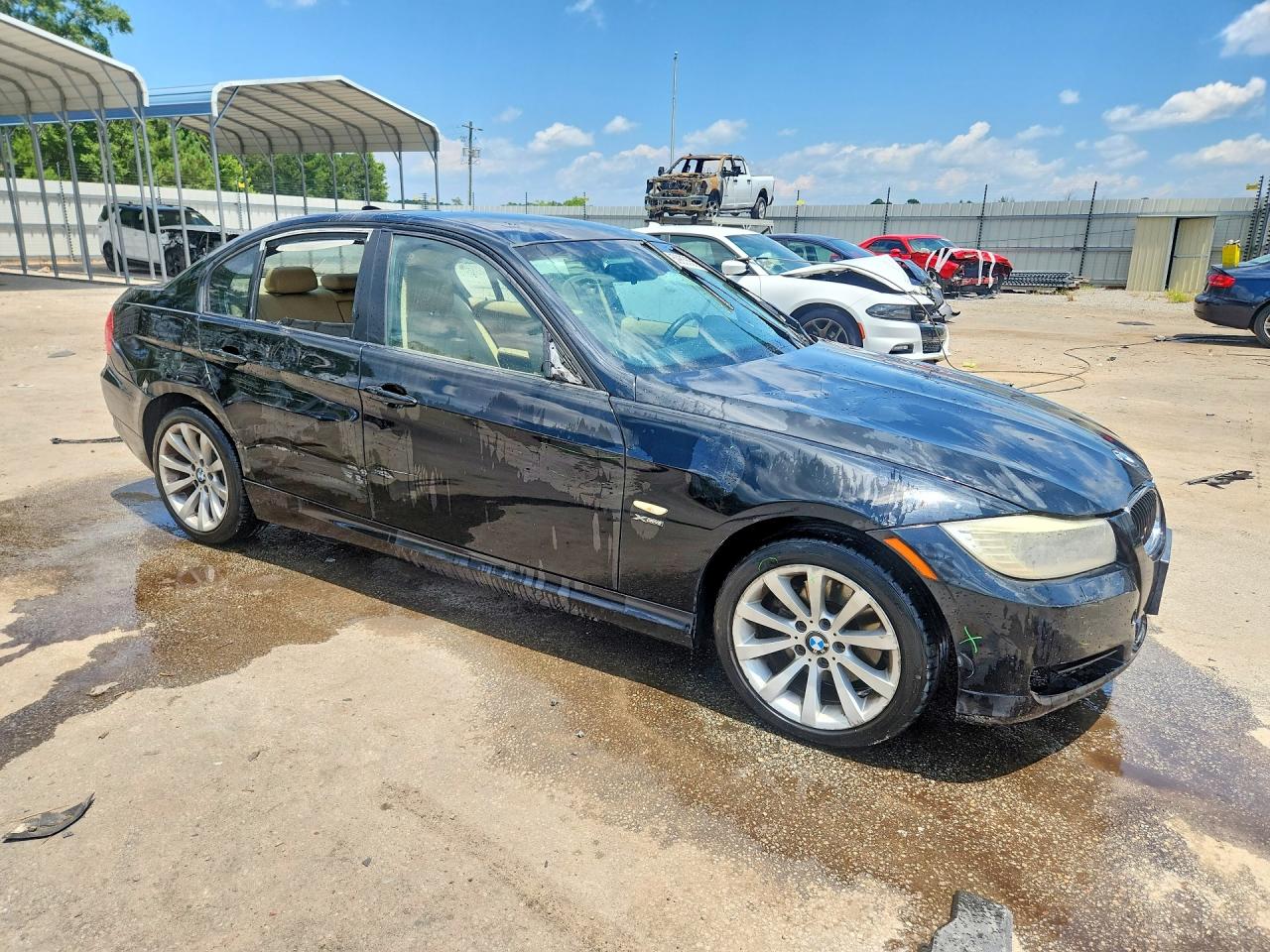 2011 Bmw 328 Xi Sulev Black vin: WBAPK5C54BA994756