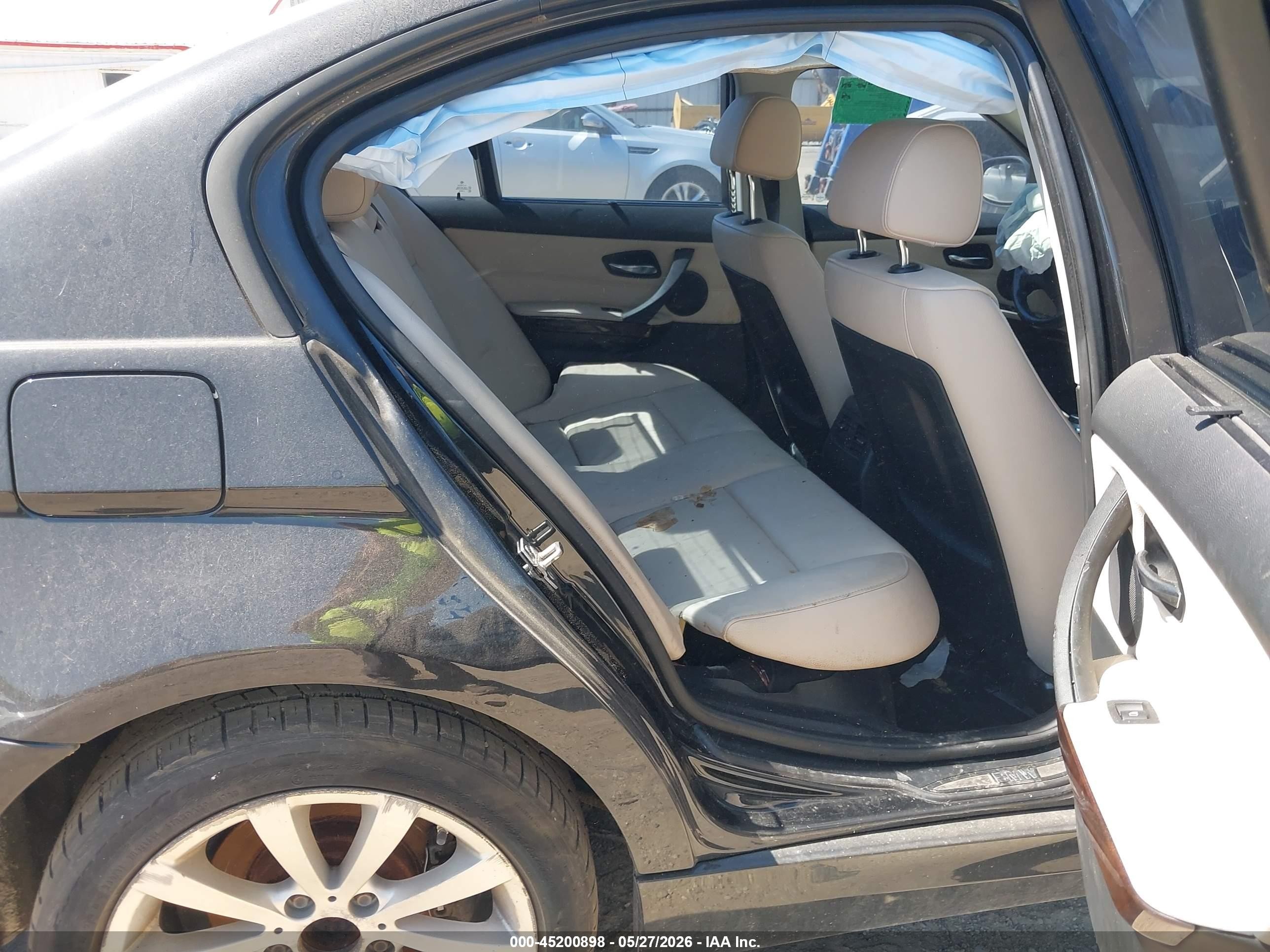 2011 Bmw 328i Xdrive Black vin: WBAPK5C54BF126839
