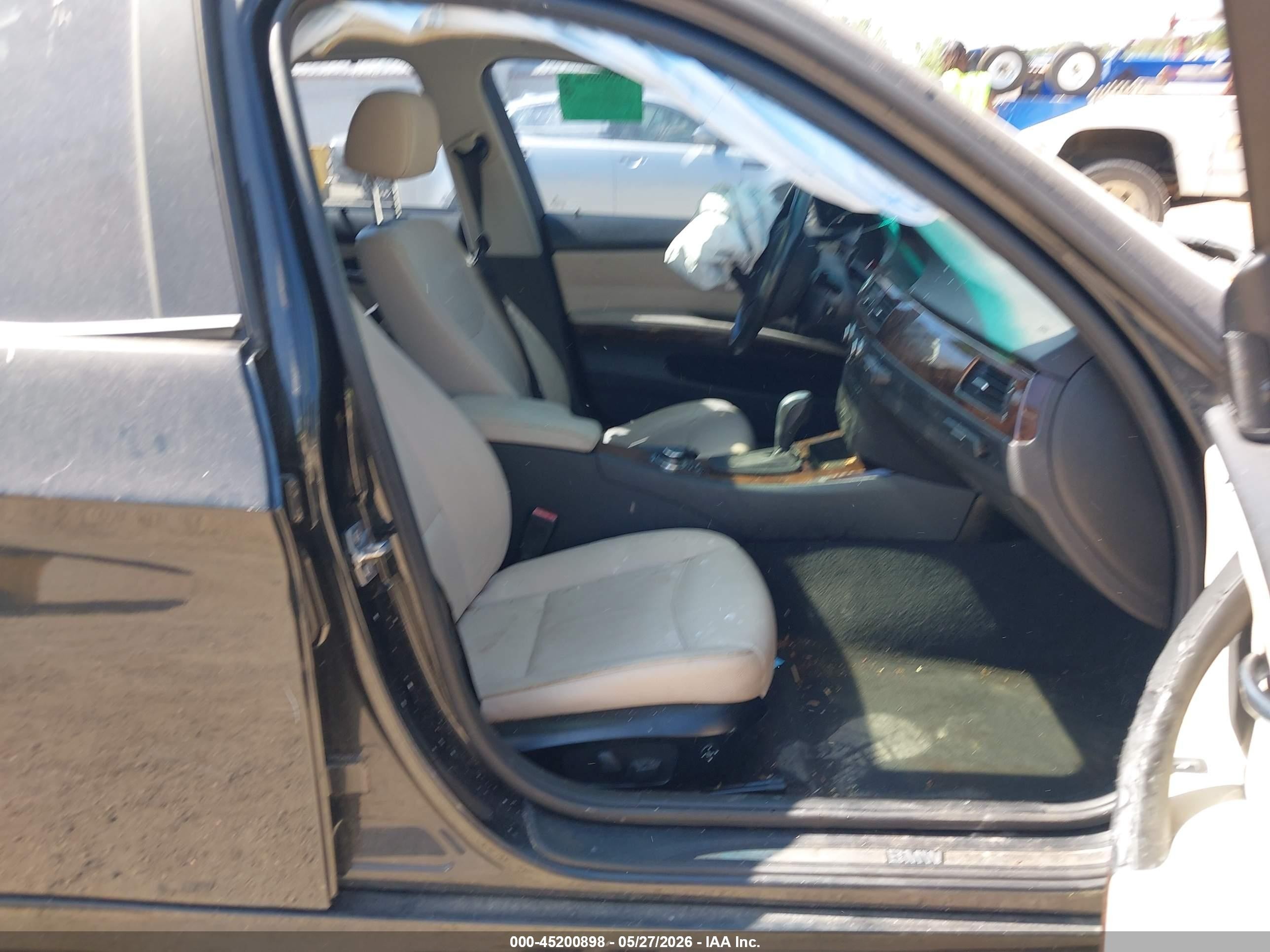 2011 Bmw 328i Xdrive Black vin: WBAPK5C54BF126839