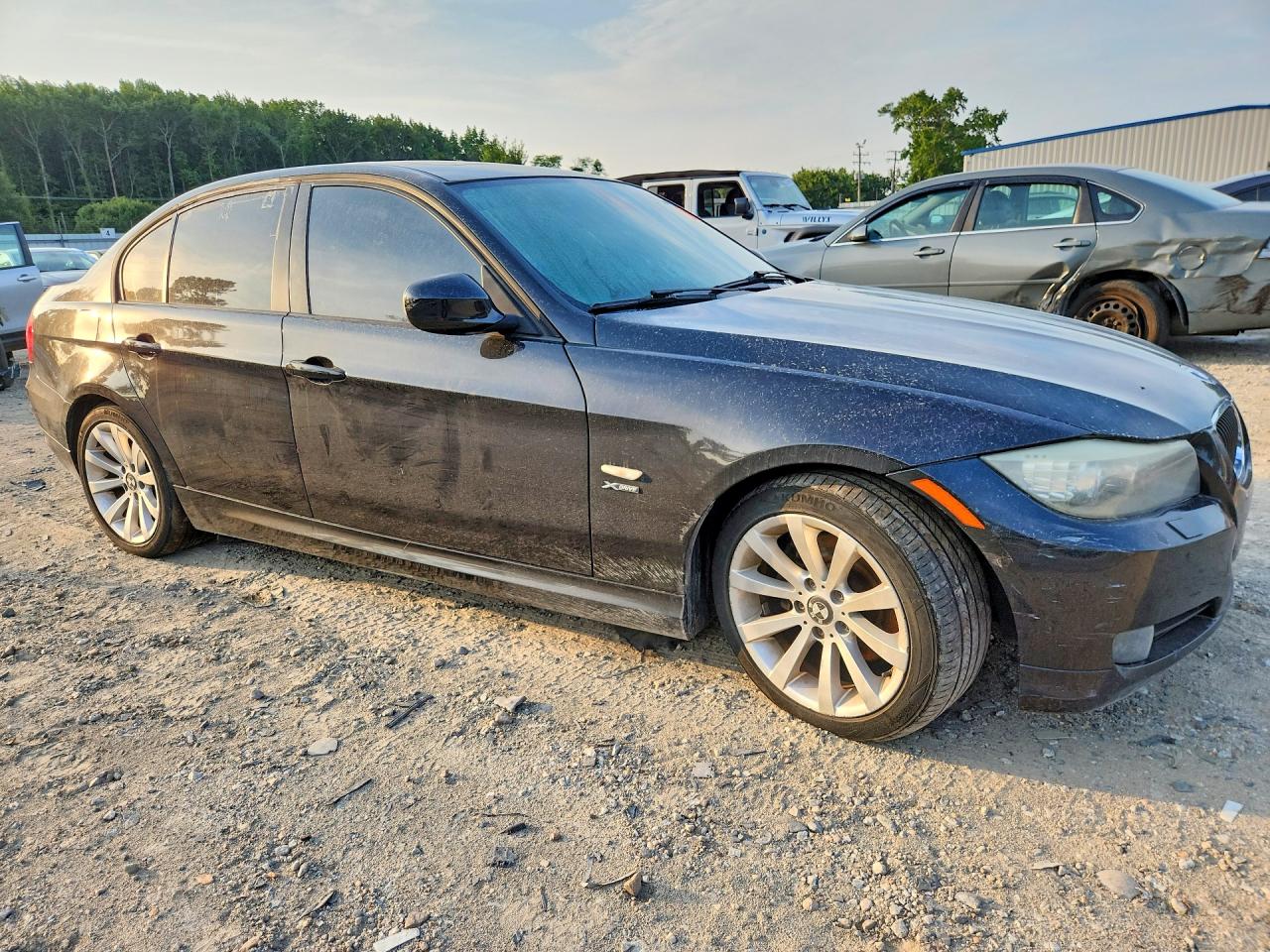 2011 Bmw 328 Xi Sulev Black vin: WBAPK5C54BF126890