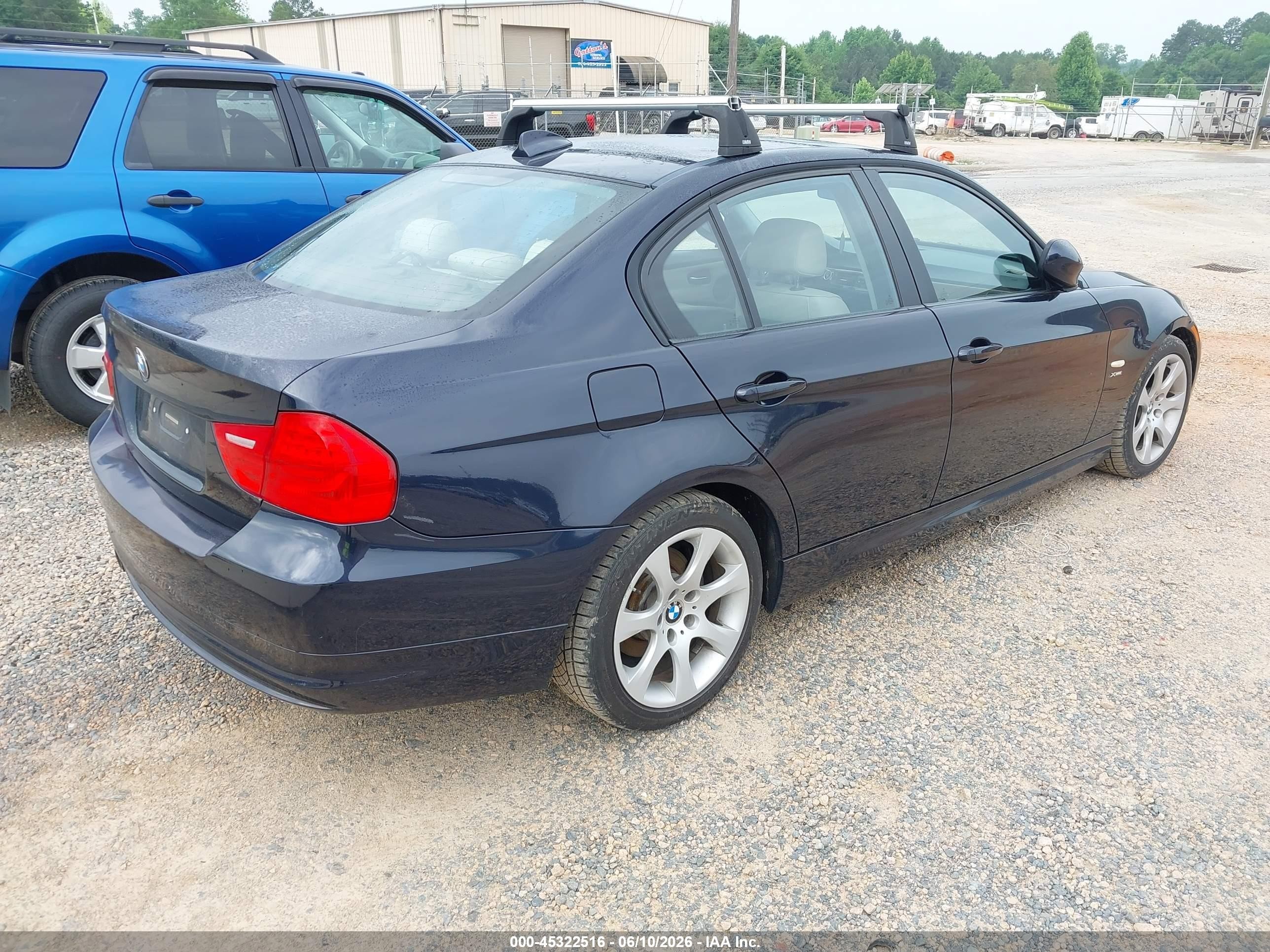 2010 Bmw 328i Xdrive Dark Blue vin: WBAPK5C55AA646849