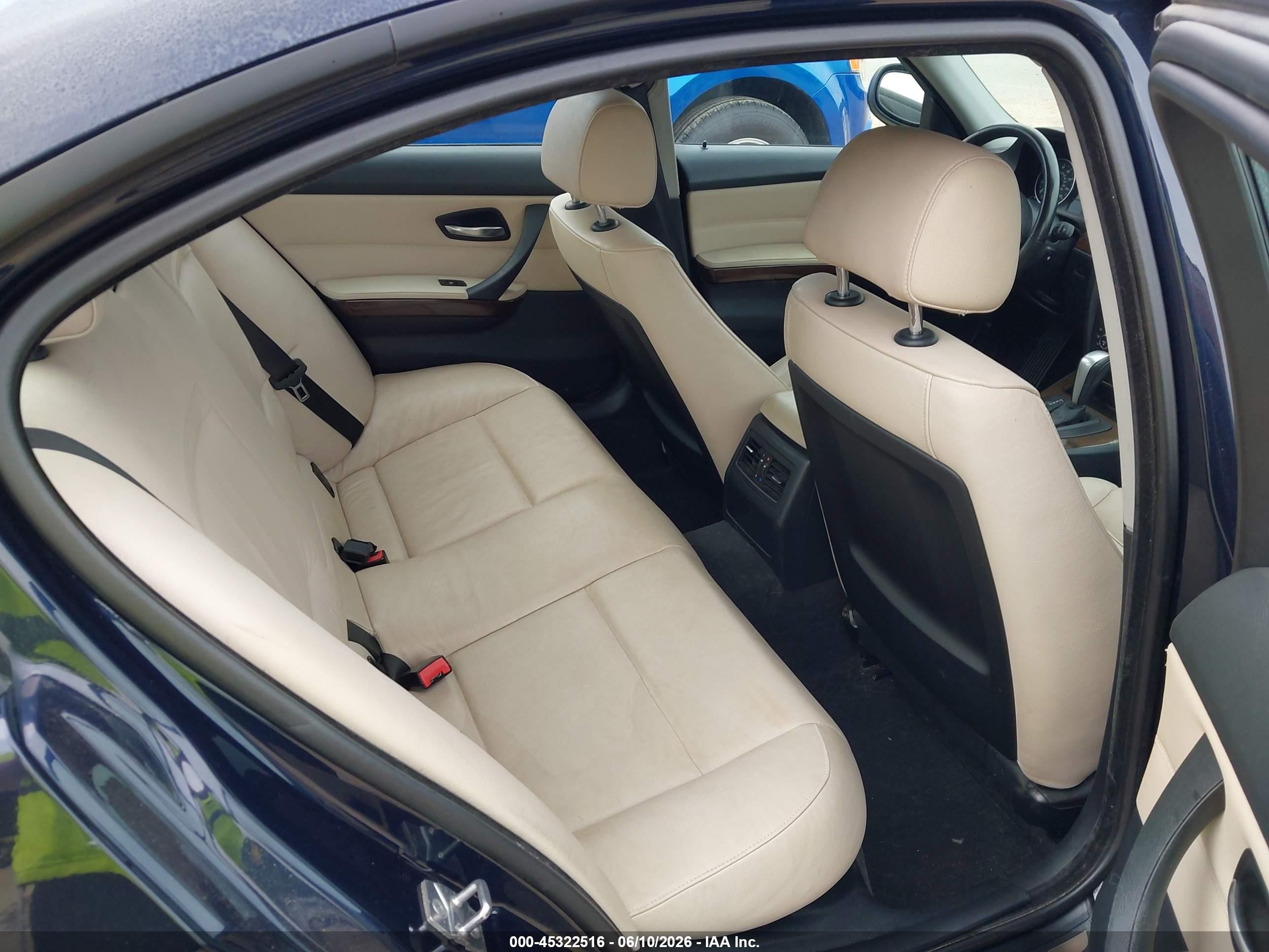2010 Bmw 328i Xdrive Dark Blue vin: WBAPK5C55AA646849