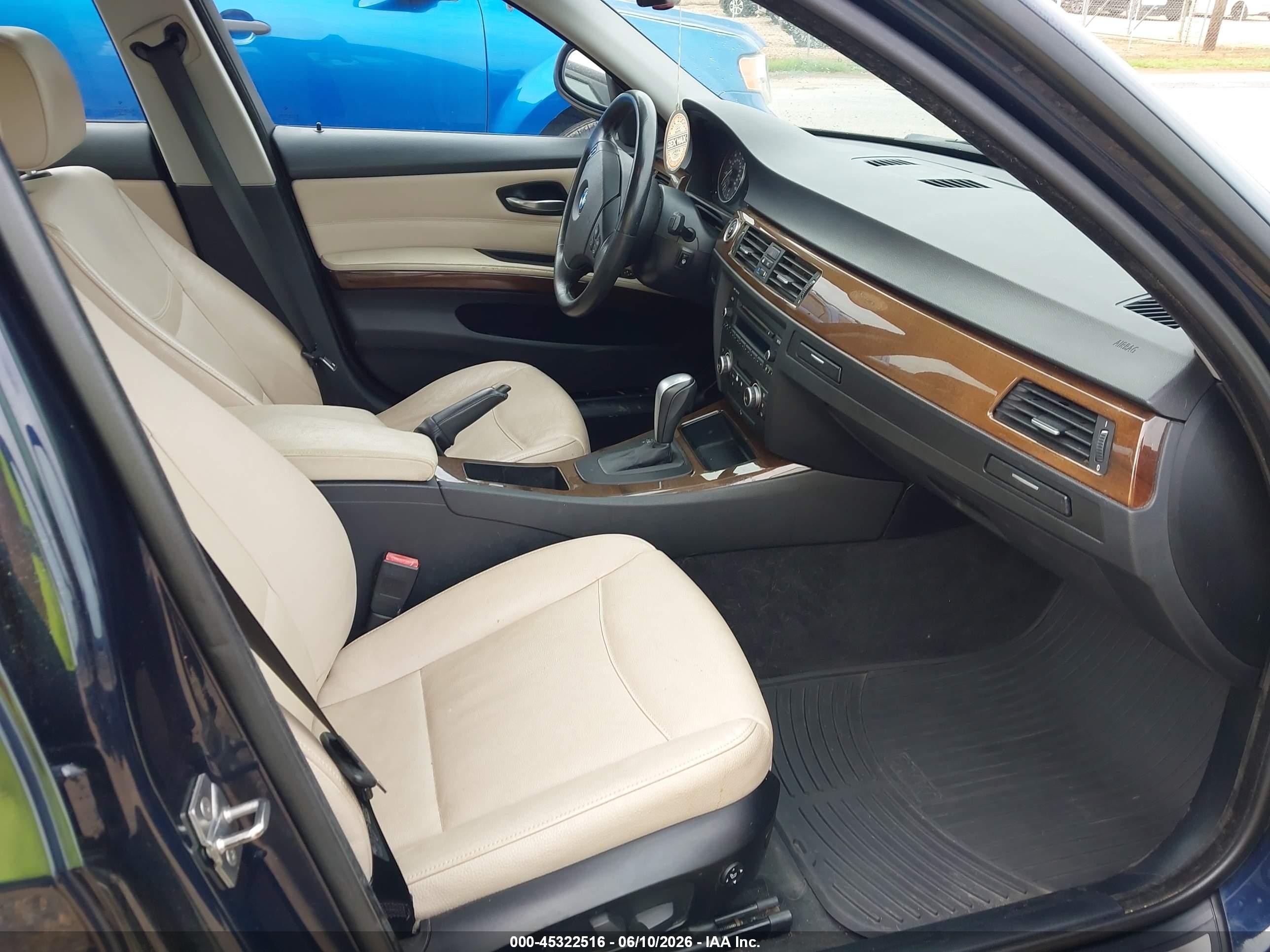 2010 Bmw 328i Xdrive Dark Blue vin: WBAPK5C55AA646849