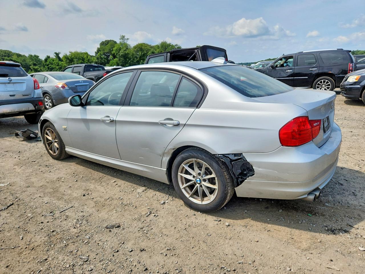 2010 Bmw 328 Xi Sulev Серебряный vin: WBAPK5C55AA652781