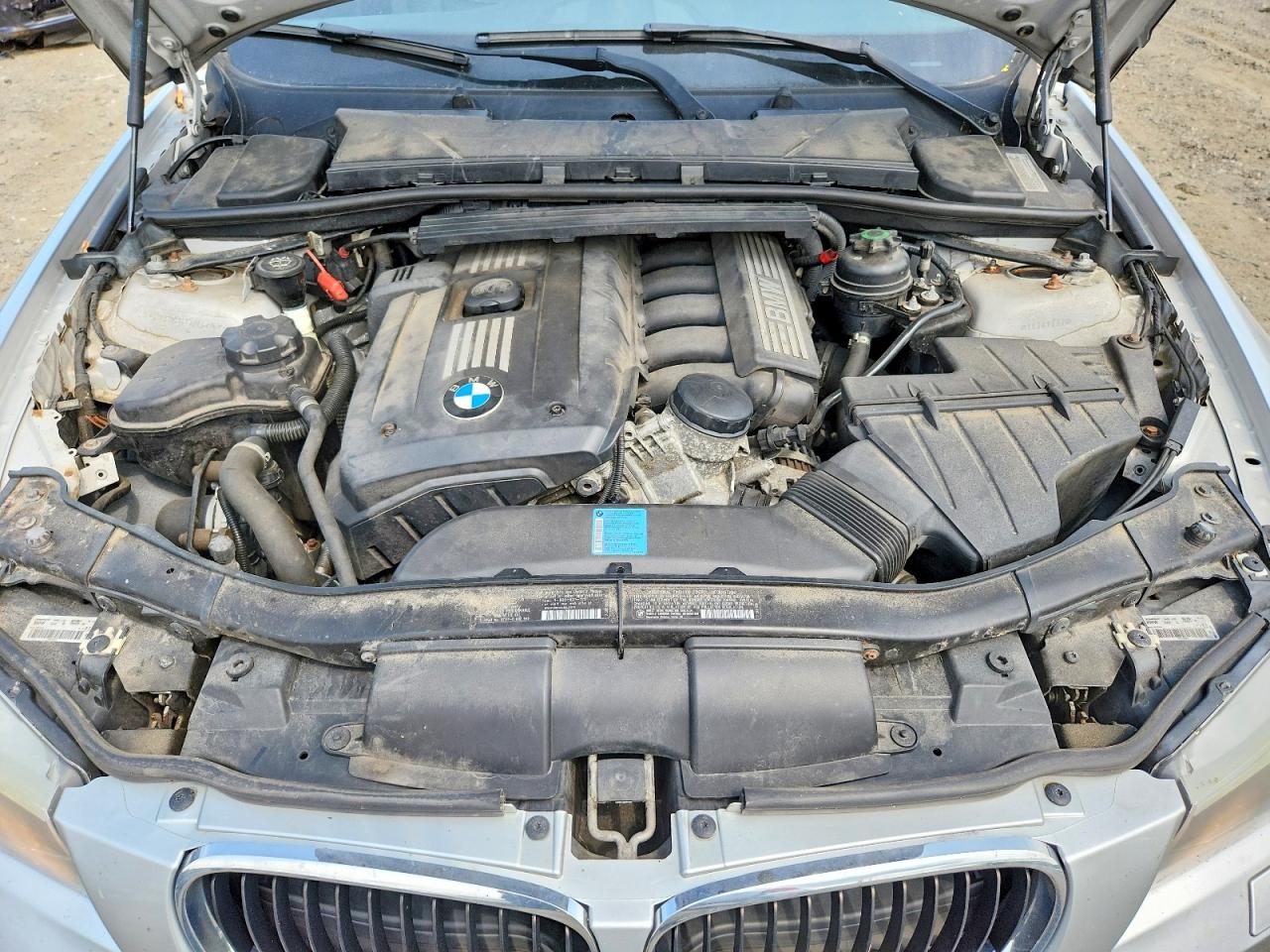 2010 Bmw 328 Xi Sulev Серебряный vin: WBAPK5C55AA652781