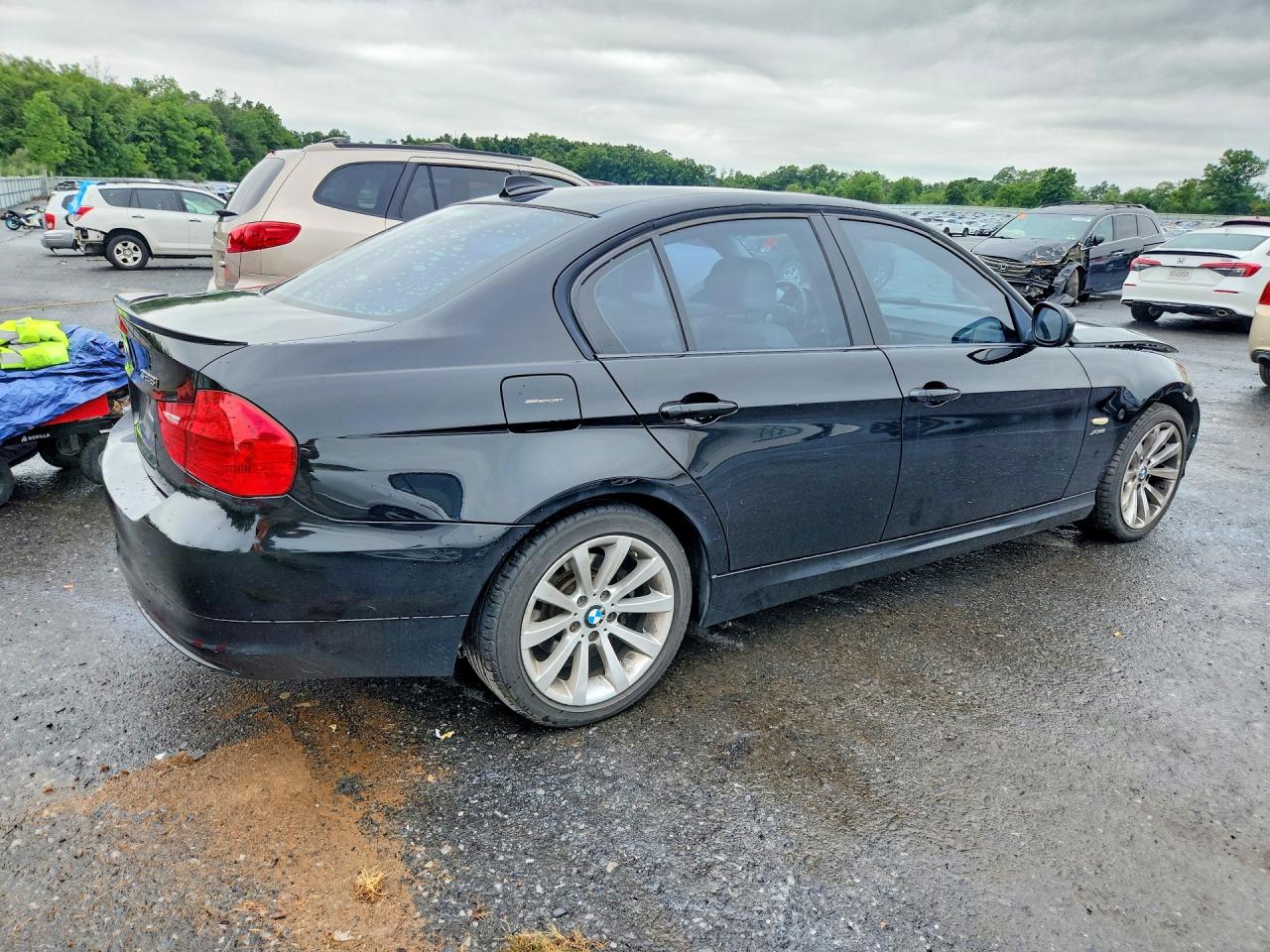 2011 Bmw 328 Xi Sulev Black vin: WBAPK5C55BA995432