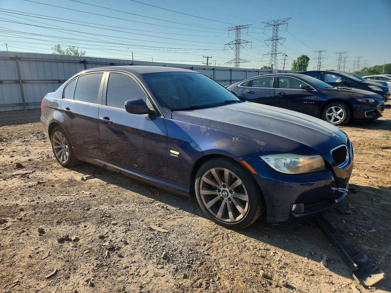 2011 Bmw 328 Xi Sulev Blue vin: WBAPK5C55BF121519