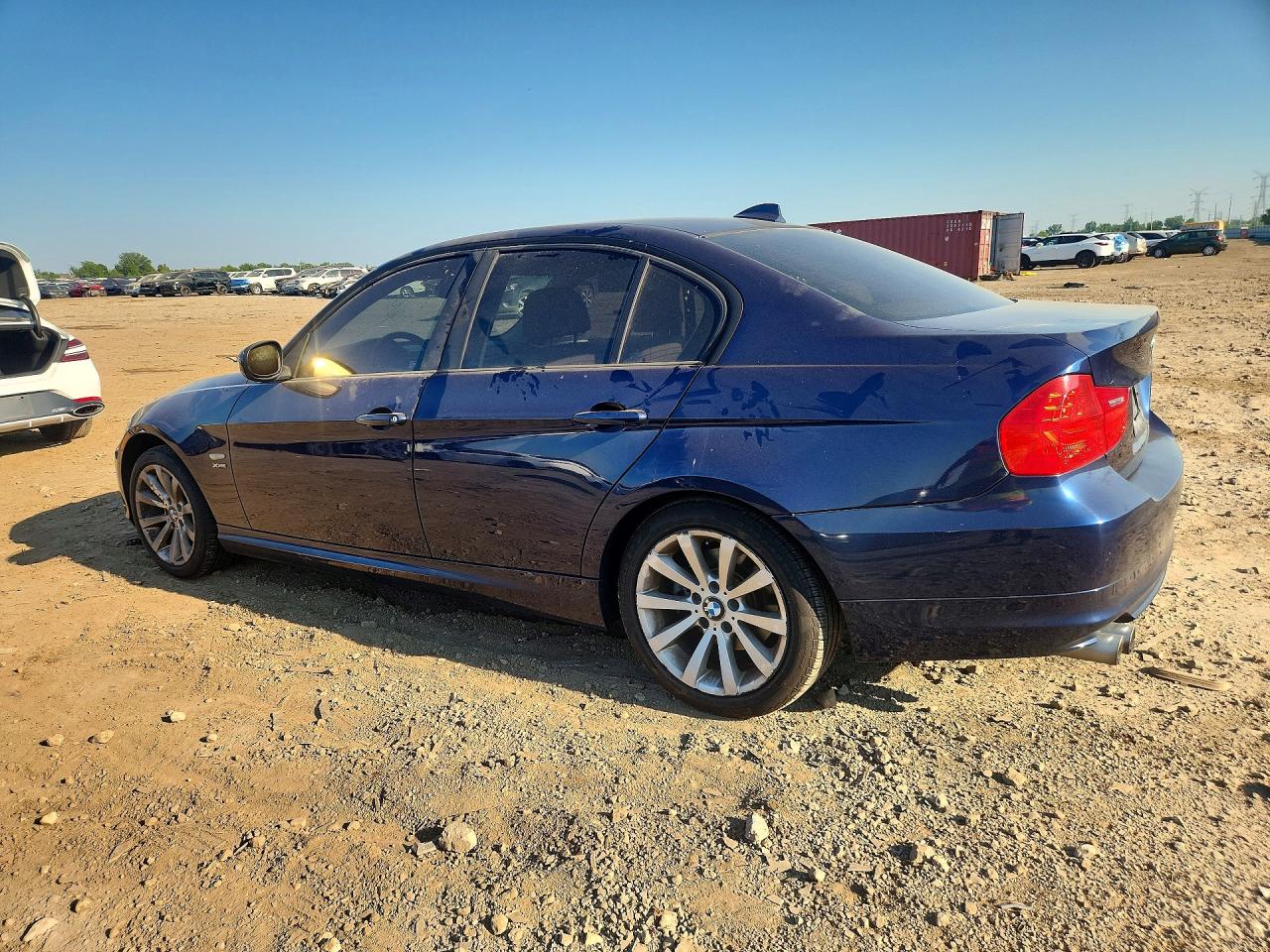 2011 Bmw 328 Xi Sulev Blue vin: WBAPK5C55BF121519