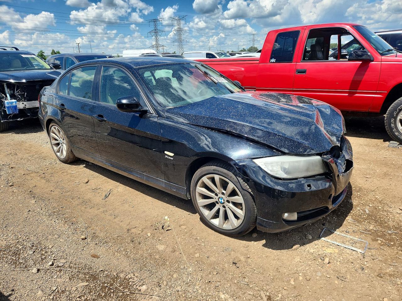 2010 Bmw 328 Xi Sulev Black vin: WBAPK5C56AA646584