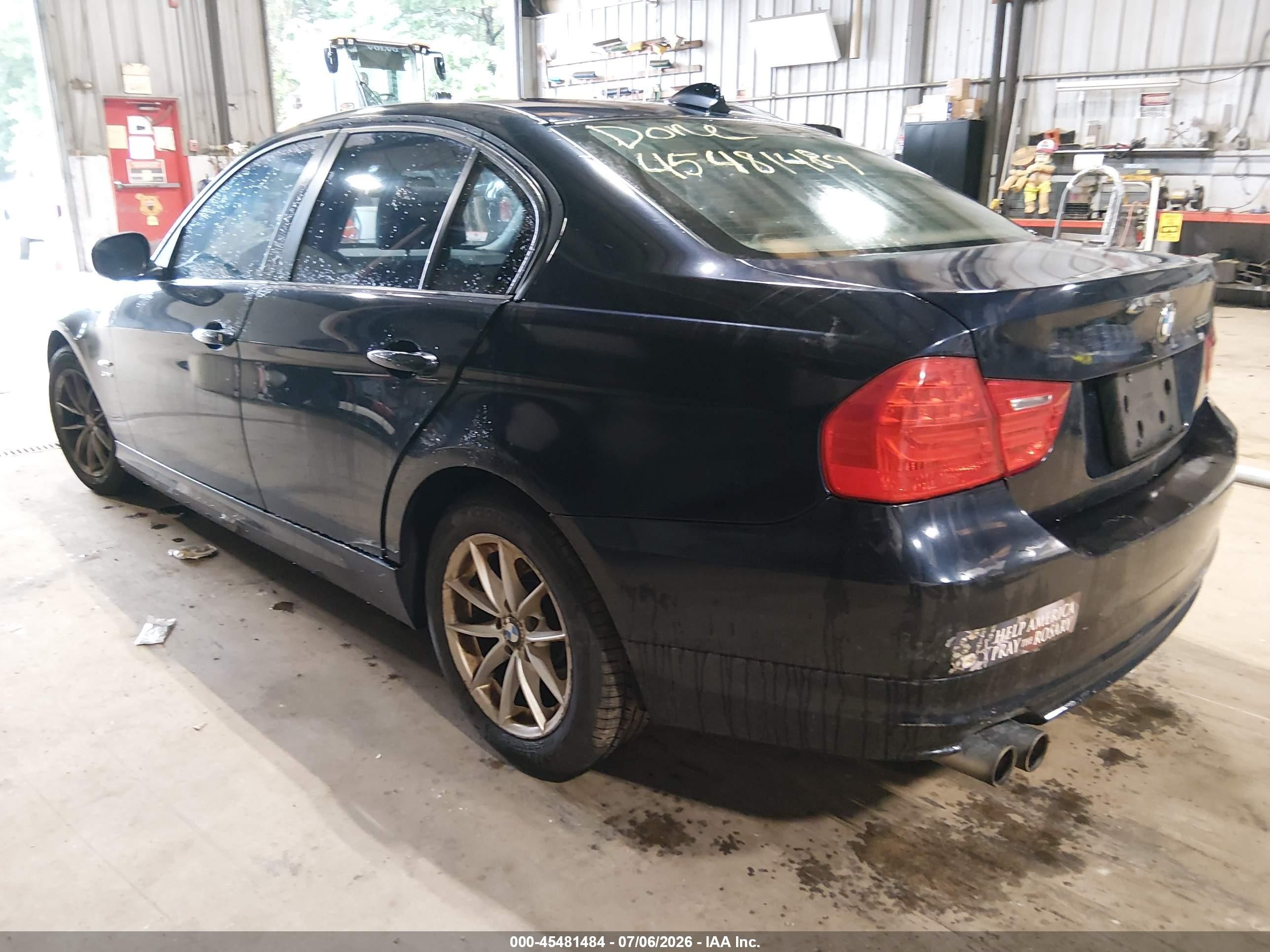 2010 Bmw 328i Xdrive Blue vin: WBAPK5C56AA648111