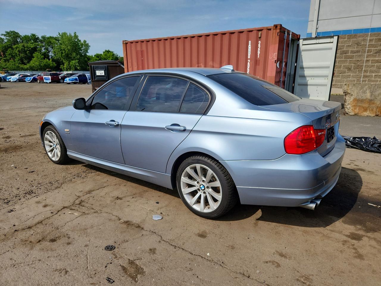 2011 Bmw 328 Xi Sulev Blue vin: WBAPK5C56BA994368
