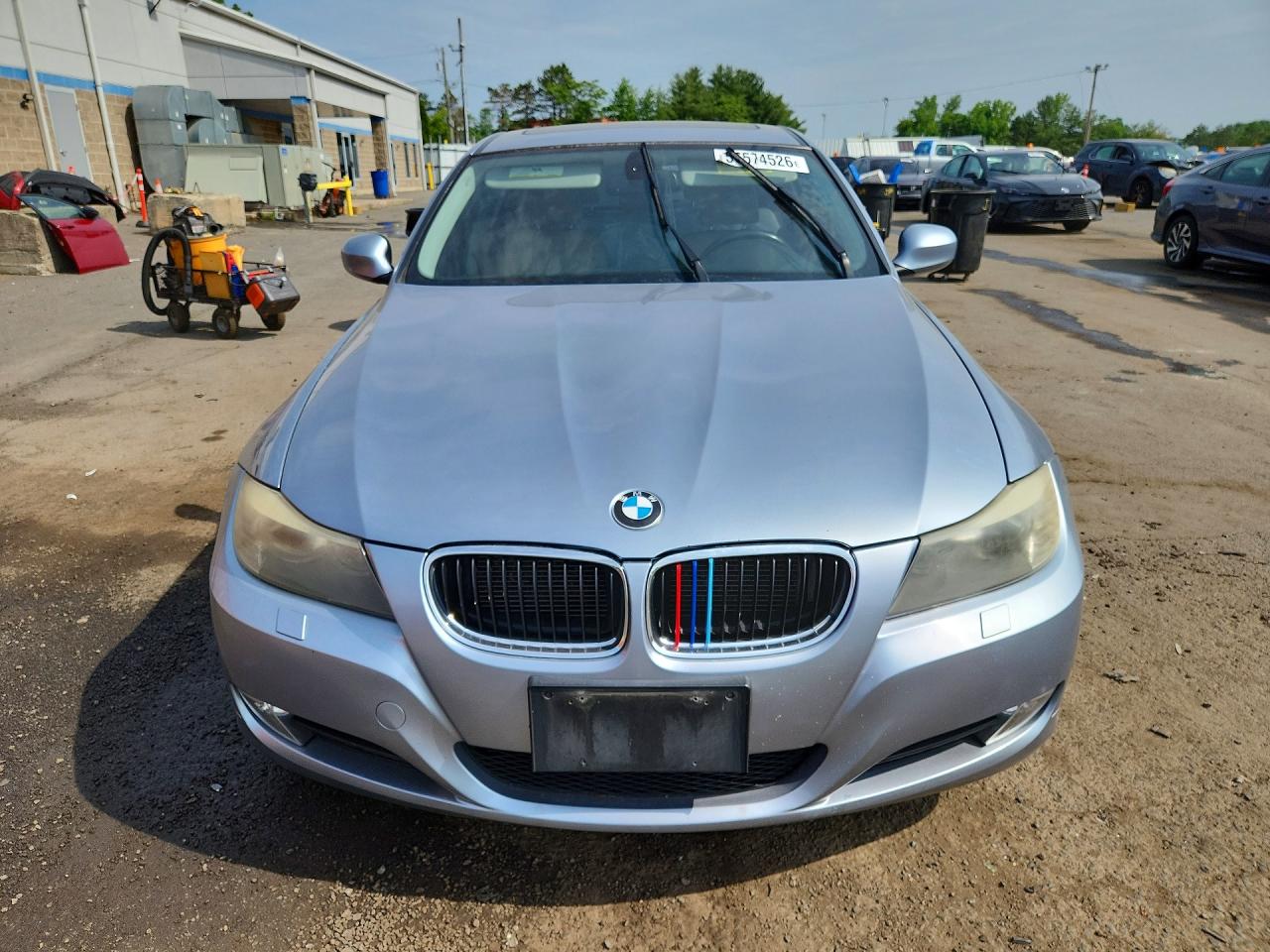 2011 Bmw 328 Xi Sulev Blue vin: WBAPK5C56BA994368