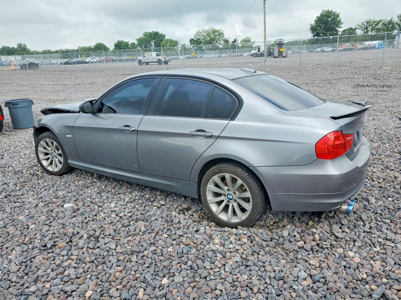2011 Bmw 328 Xi Sulev Gray vin: WBAPK5C56BA994399