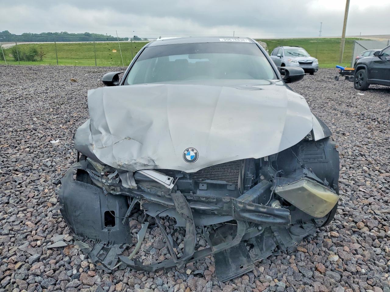 2011 Bmw 328 Xi Sulev Gray vin: WBAPK5C56BA994399