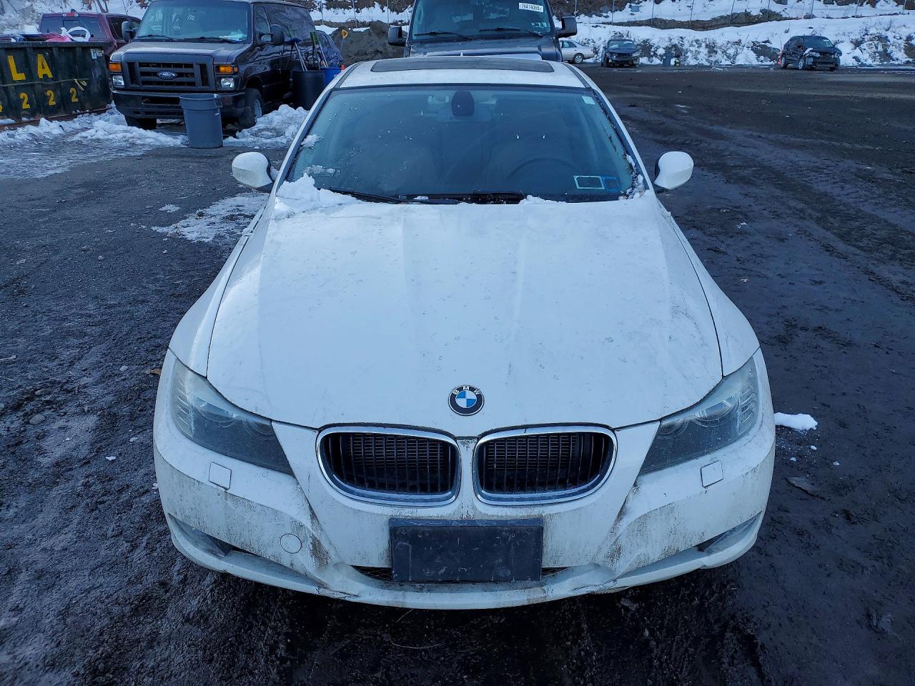 2011 Bmw 328 Xi Sulev White vin: WBAPK5C57BA660429