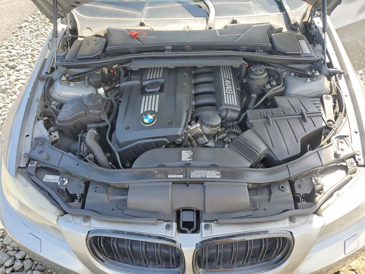 2011 Bmw 328 Xi Sulev Gray vin: WBAPK5C57BF124079