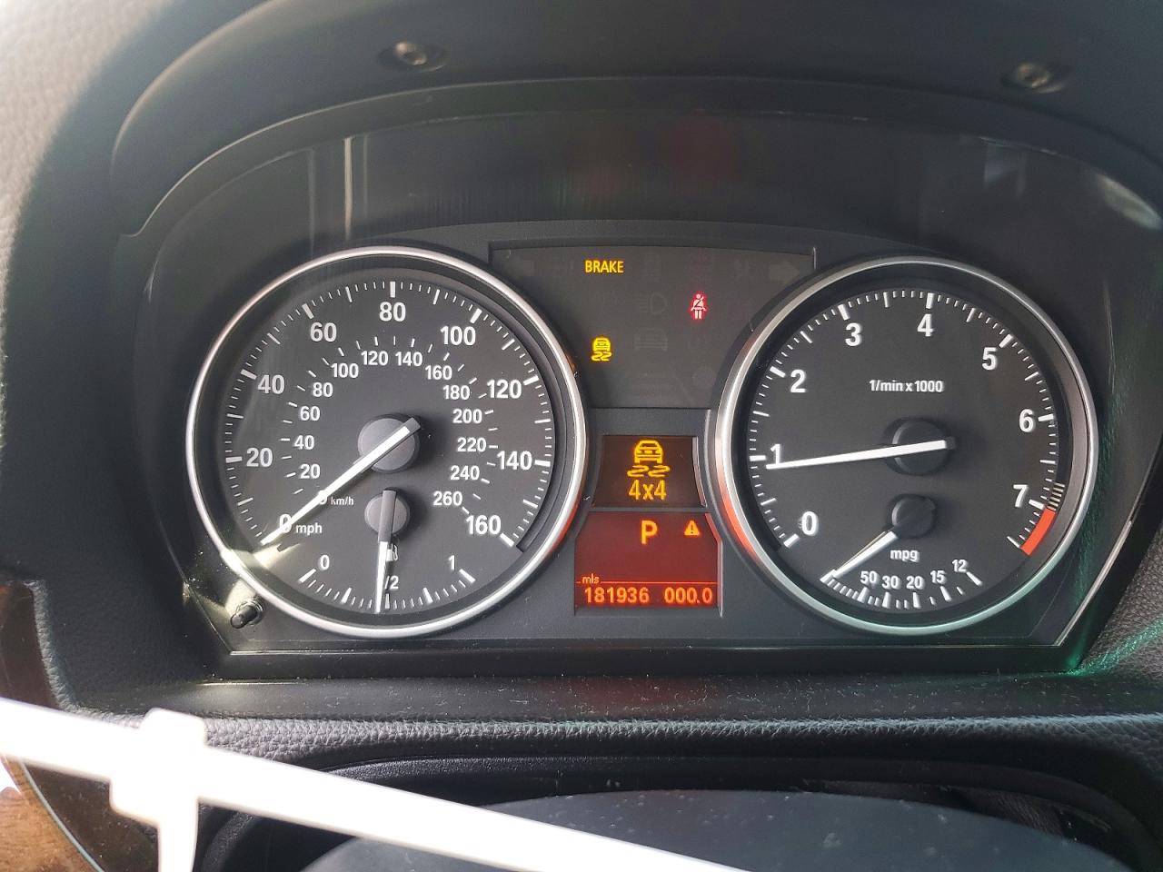 2011 Bmw 328 Xi Sulev Gray vin: WBAPK5C57BF124079