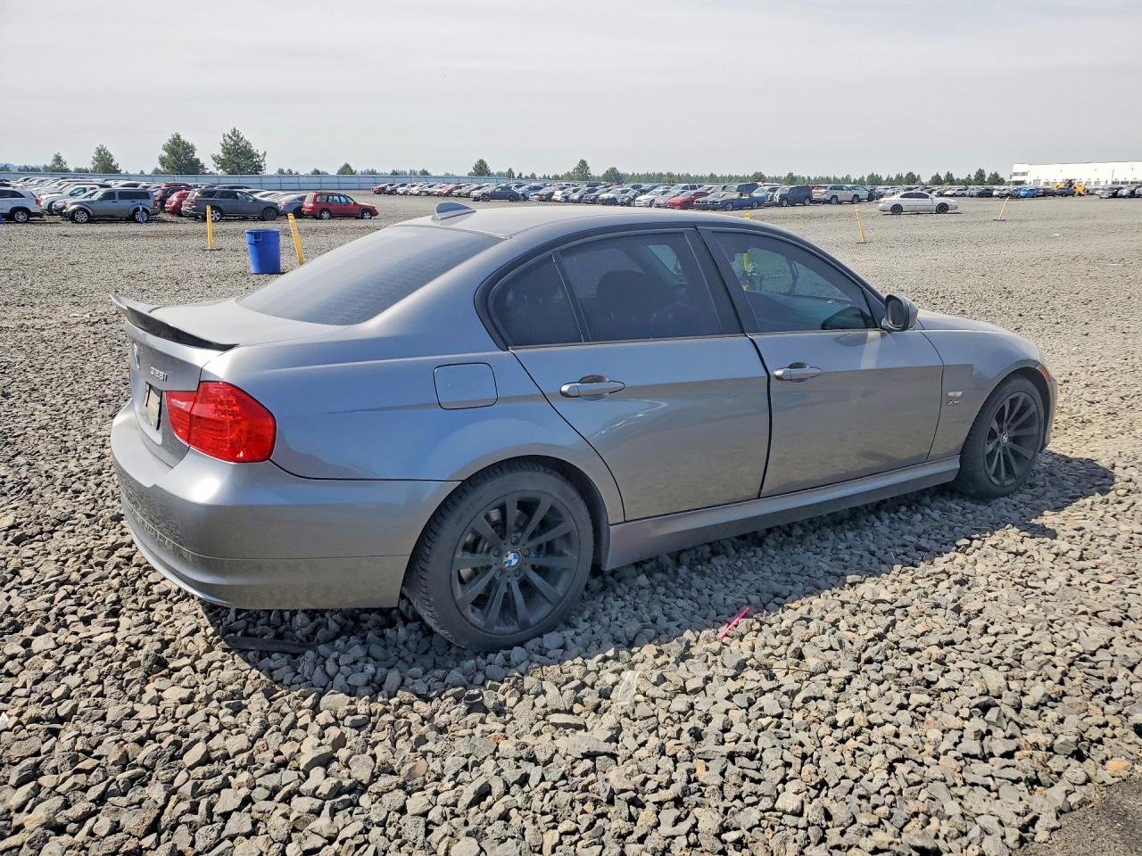 2011 Bmw 328 Xi Sulev Gray vin: WBAPK5C57BF124079