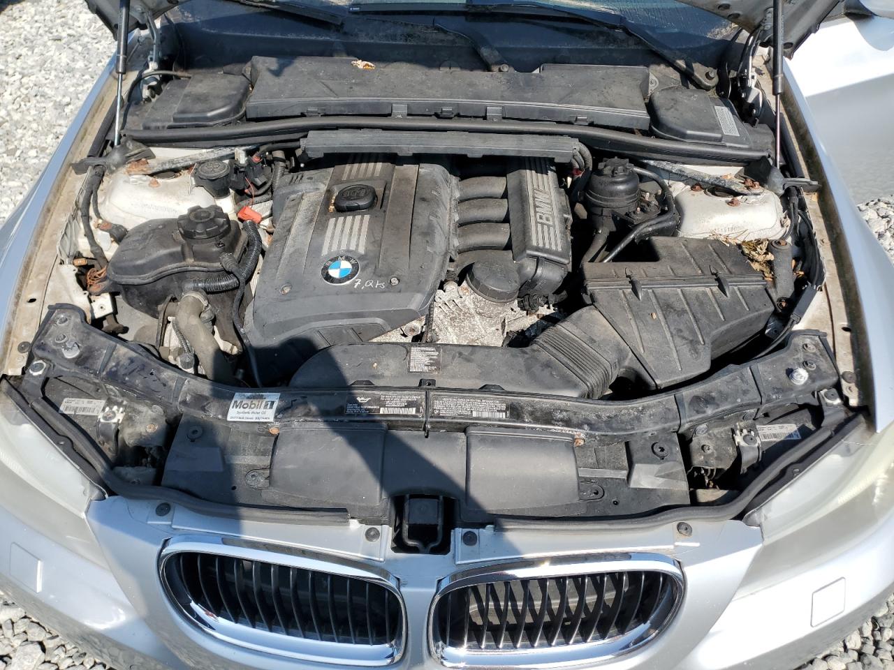 2011 Bmw 328 Xi Sulev Silver vin: WBAPK5C57BF127127