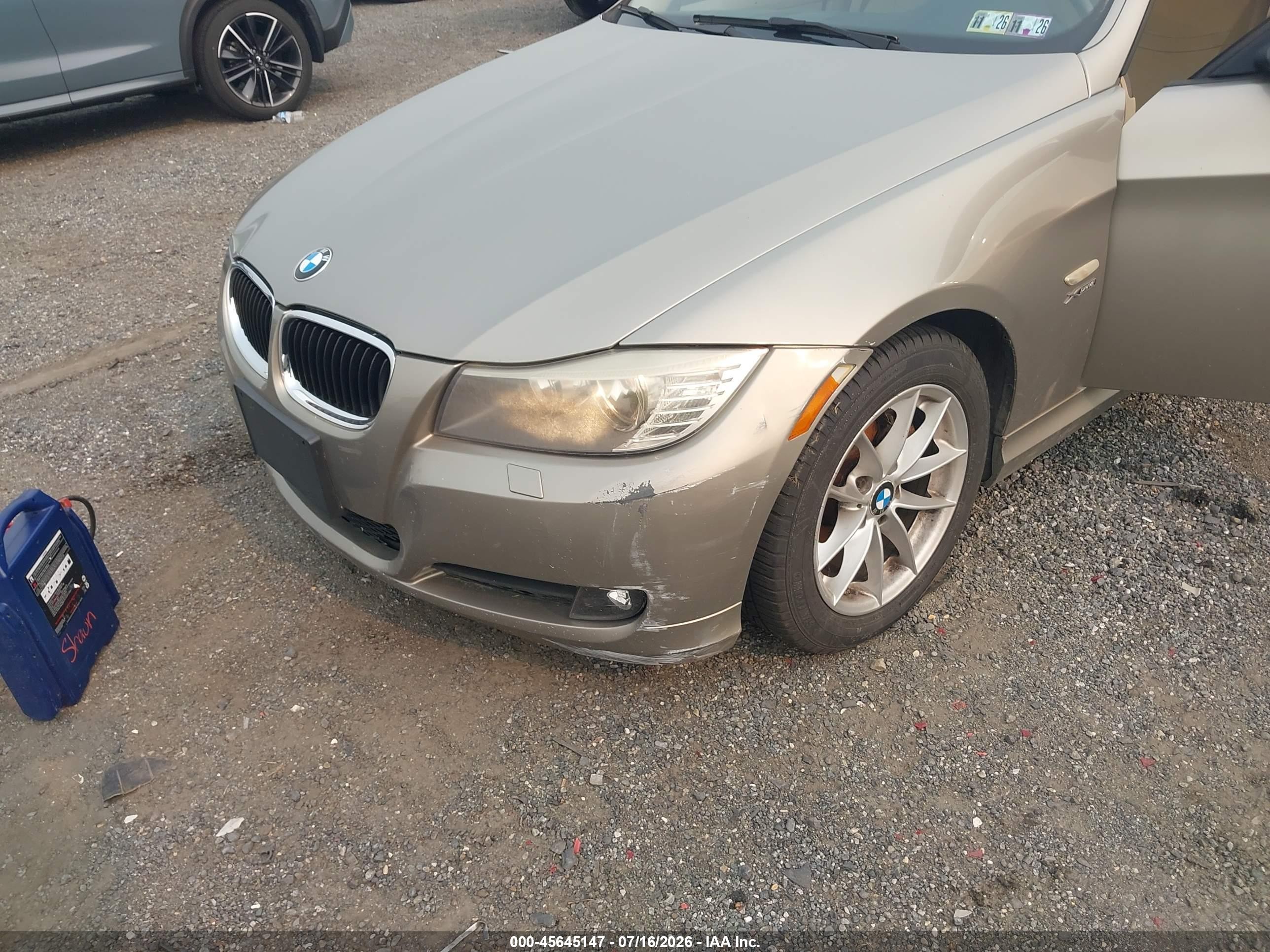 2010 Bmw 328i Xdrive Золотой vin: WBAPK5C58AA646893